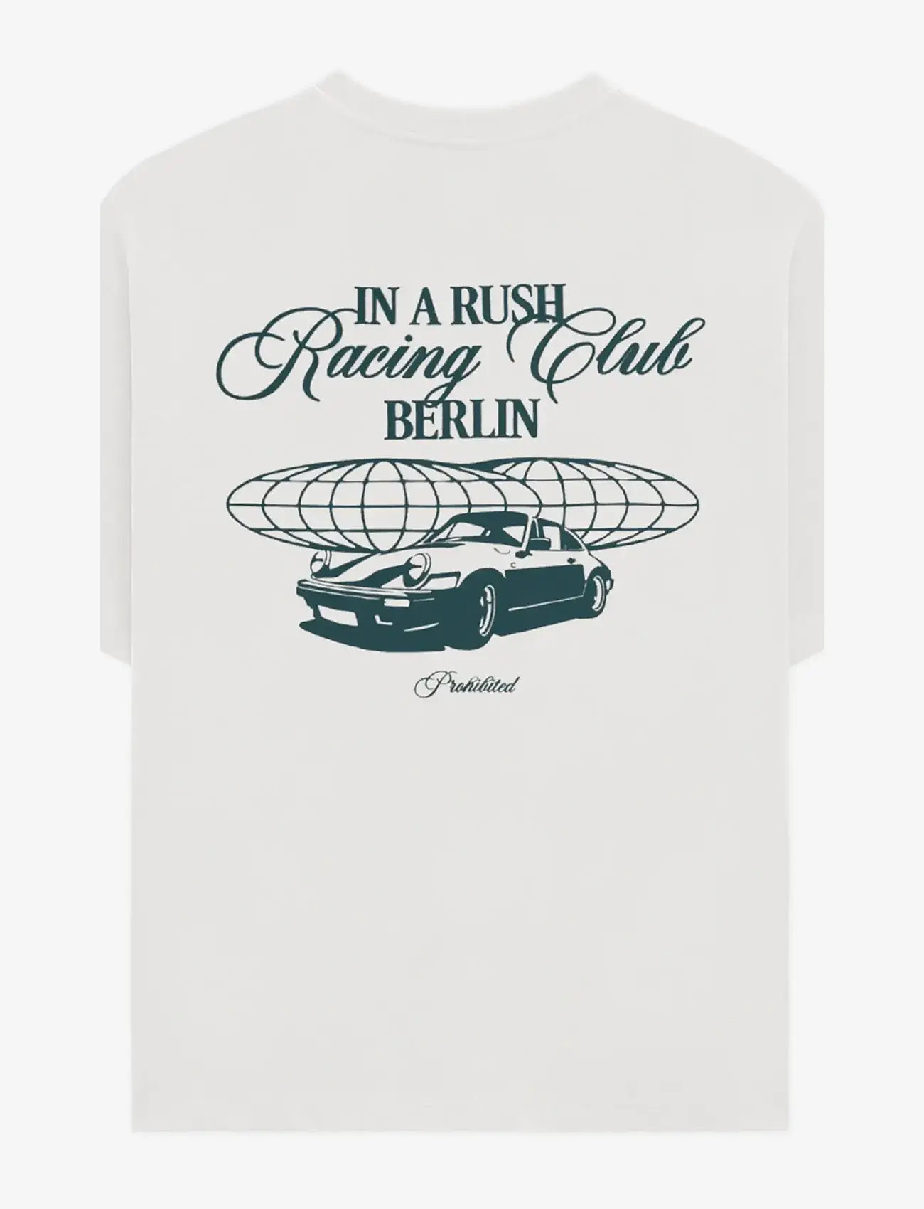 Prohibited - In A Rush Tee Off-White - tops & t-shirts - off-white - 2