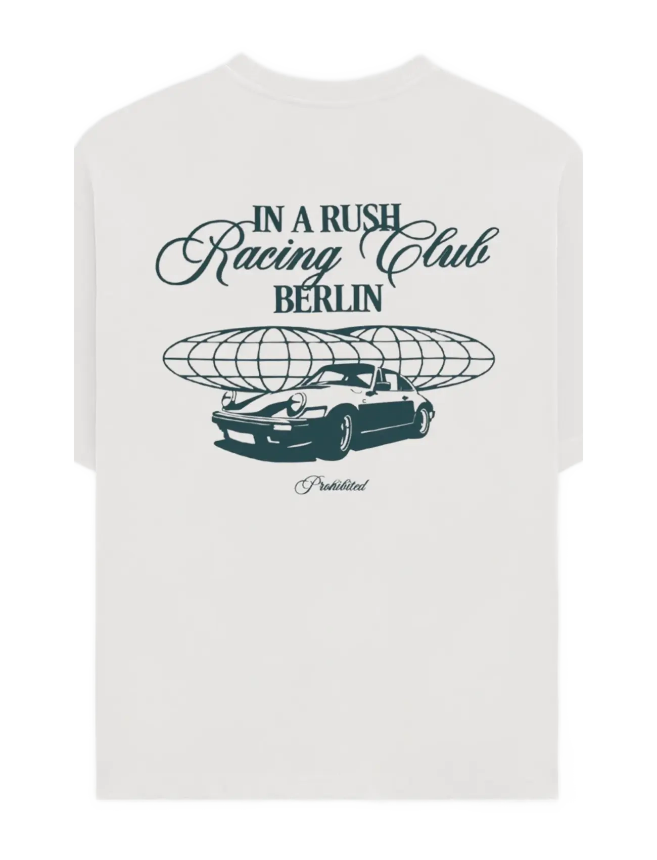 Prohibited - In A Rush Tee Off-White - t-shirts - off-white - 2