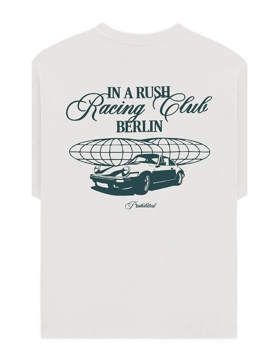 Prohibited - In A Rush Tee Off-White - oberteile & t-shirts - off-white - 2