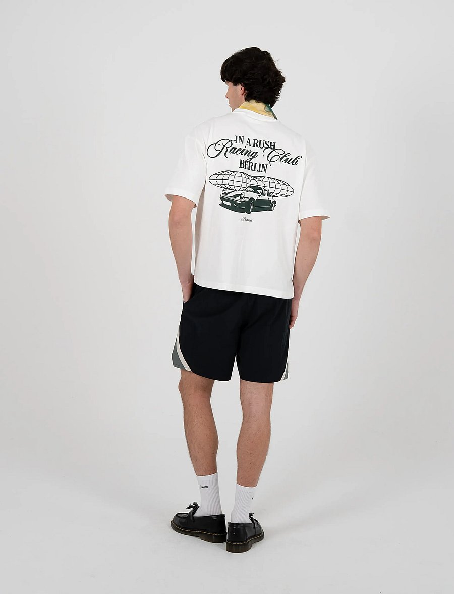 Prohibited - In A Rush Tee Off-White - oberteile & t-shirts - off-white - 5