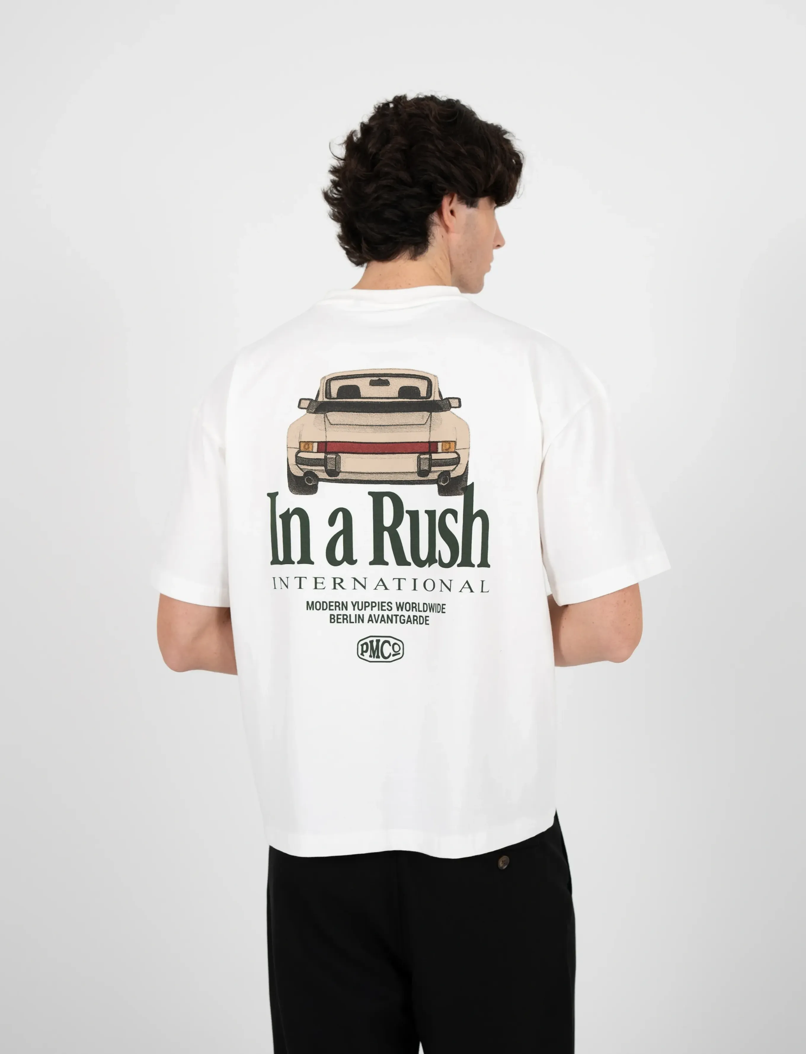 Prohibited Oldtimer Race Tee Off-White t-shirts - bas herr – bild 5