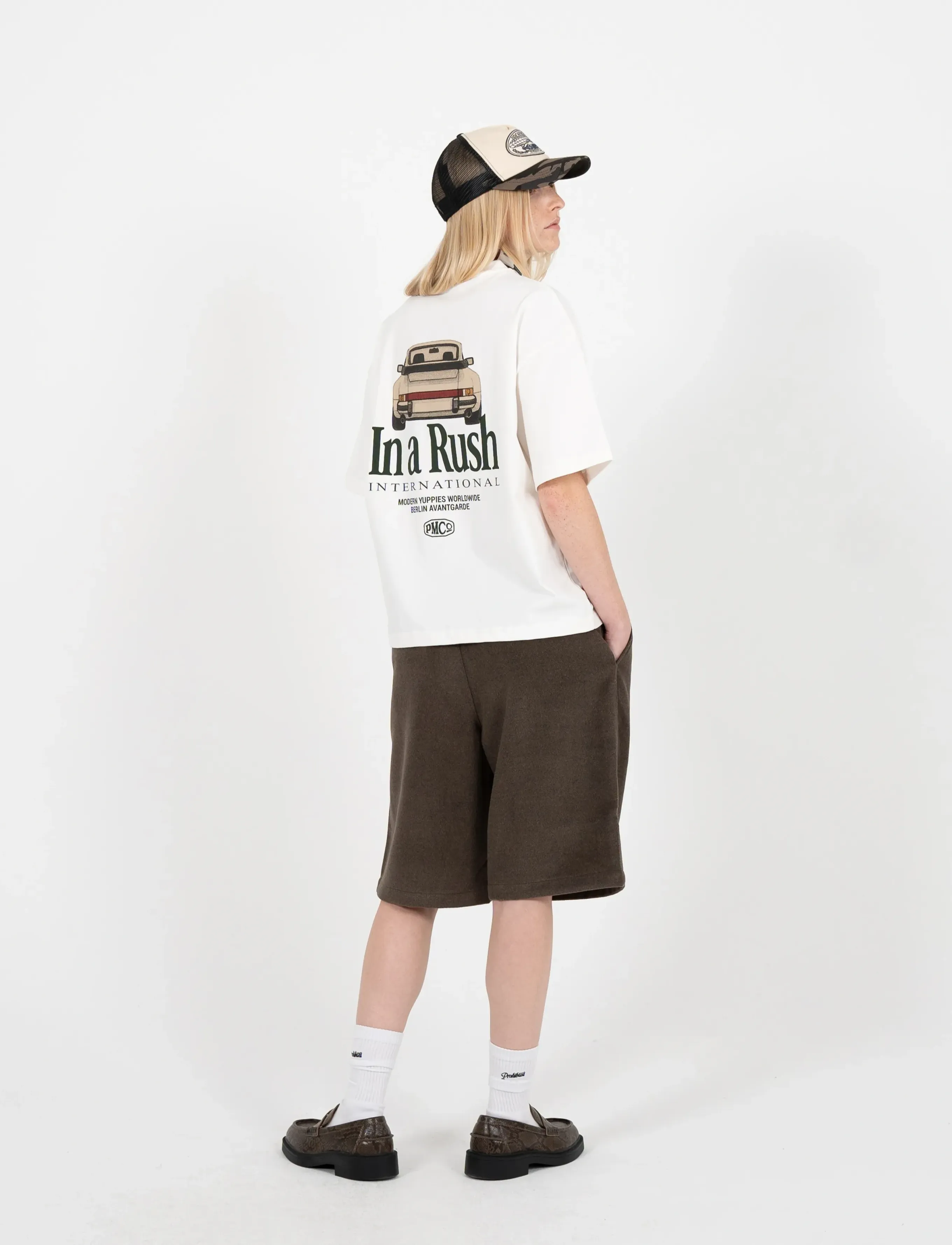Prohibited Oldtimer Race Tee Off-White t-shirts - bas herr – bild 8