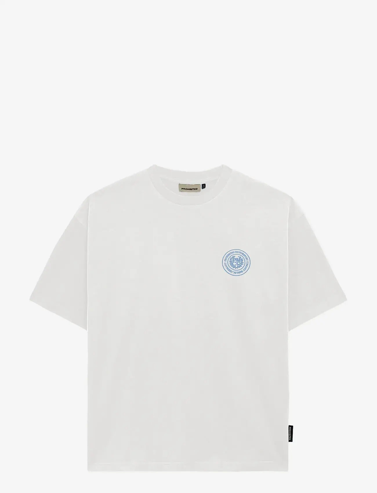 Prohibited - Horse Racer Tee Off-White - lühikeste varrukatega t-särgid - off-white - 1