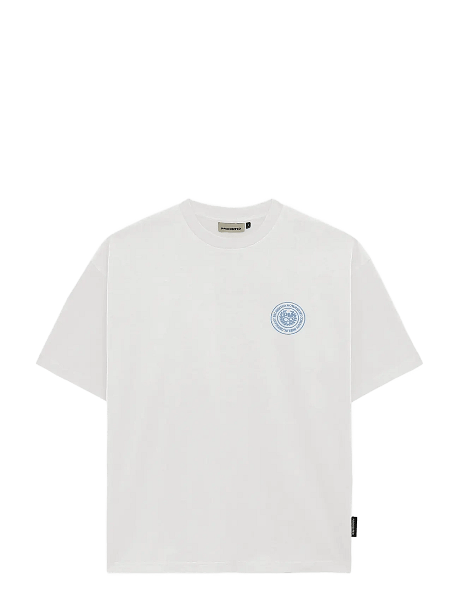 Prohibited - Horse Racer Tee Off-White - lühikeste varrukatega t-särgid - off-white - 1
