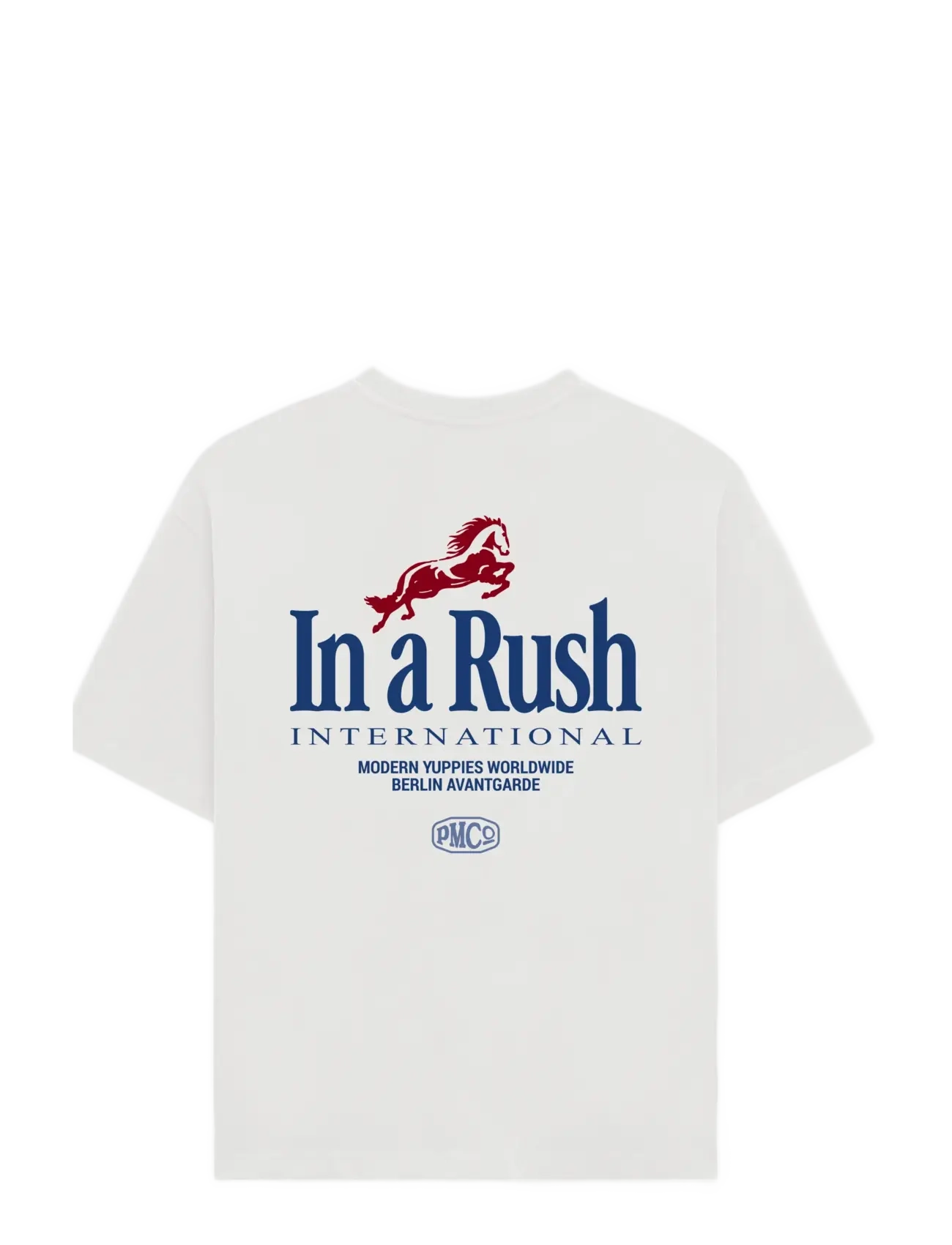 Prohibited - Horse Racer Tee Off-White - short-sleeved t-shirts - off-white - 2