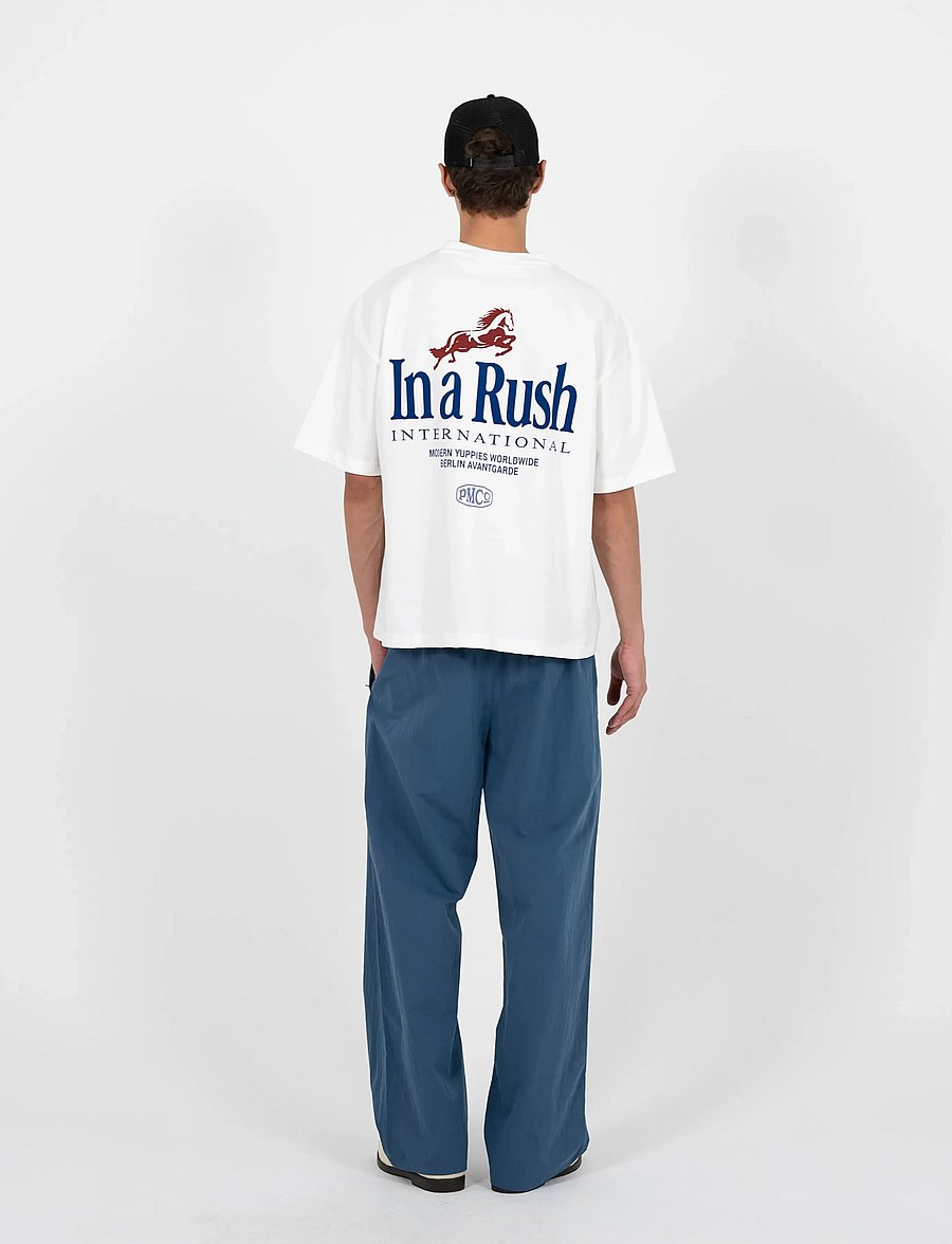 Prohibited - Horse Racer Tee Off-White - lühikeste varrukatega t-särgid - off-white - 3