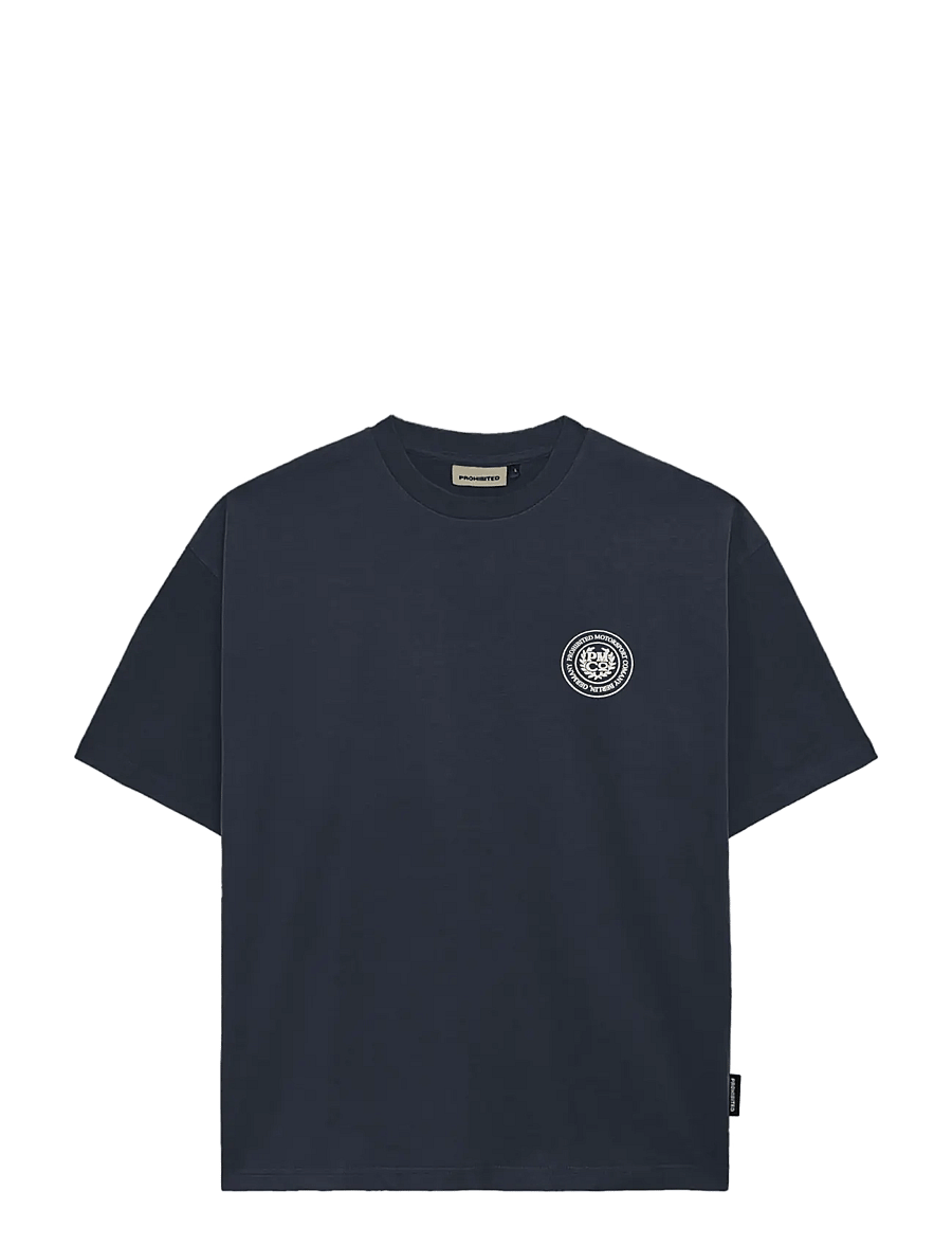 Prohibited - Horse Racer Tee Deep Blue - lühikeste varrukatega t-särgid - deep blue - 1