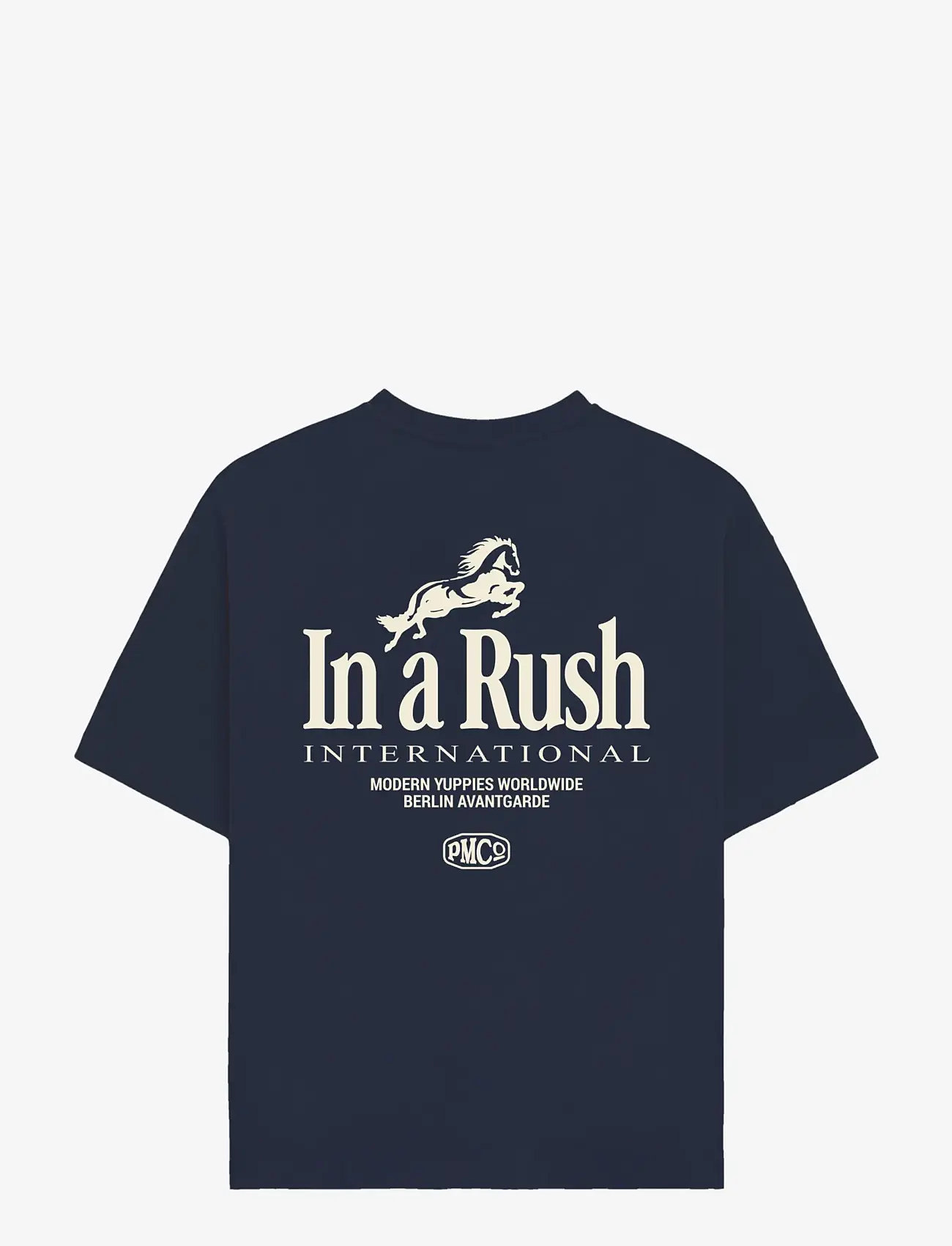 Prohibited - Horse Racer Tee Deep Blue - kortærmede t-shirts - deep blue - 2
