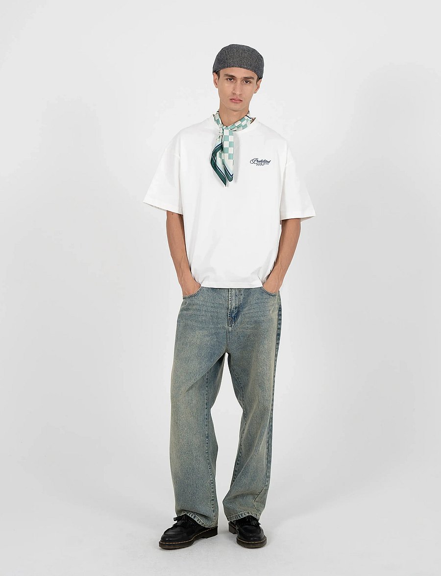Prohibited - Grand Prix Tee Off-White - t-shirts - off-white - 0