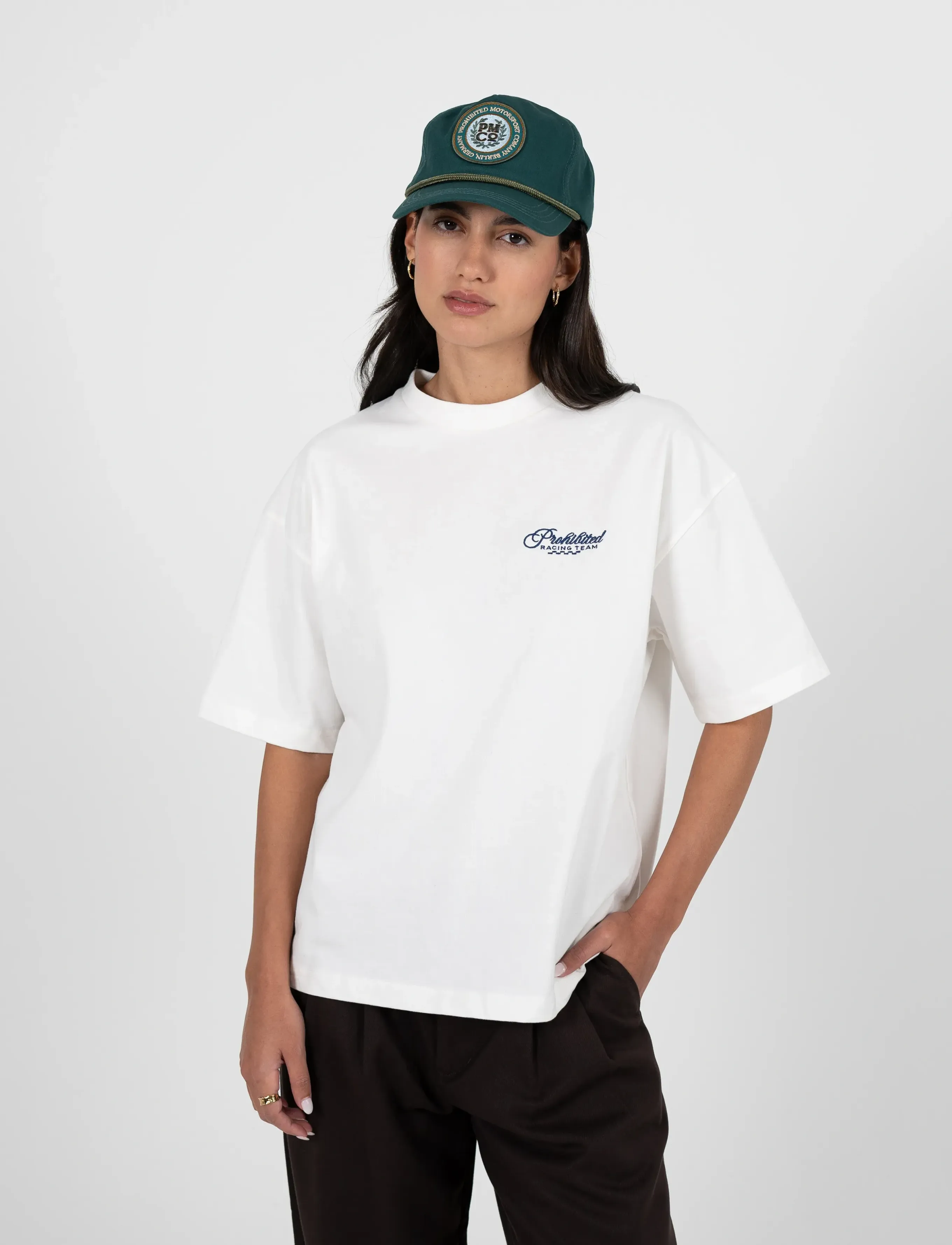 Prohibited Grand Prix Tee Off-White - Streetstyle - OFF-WHITE / cream