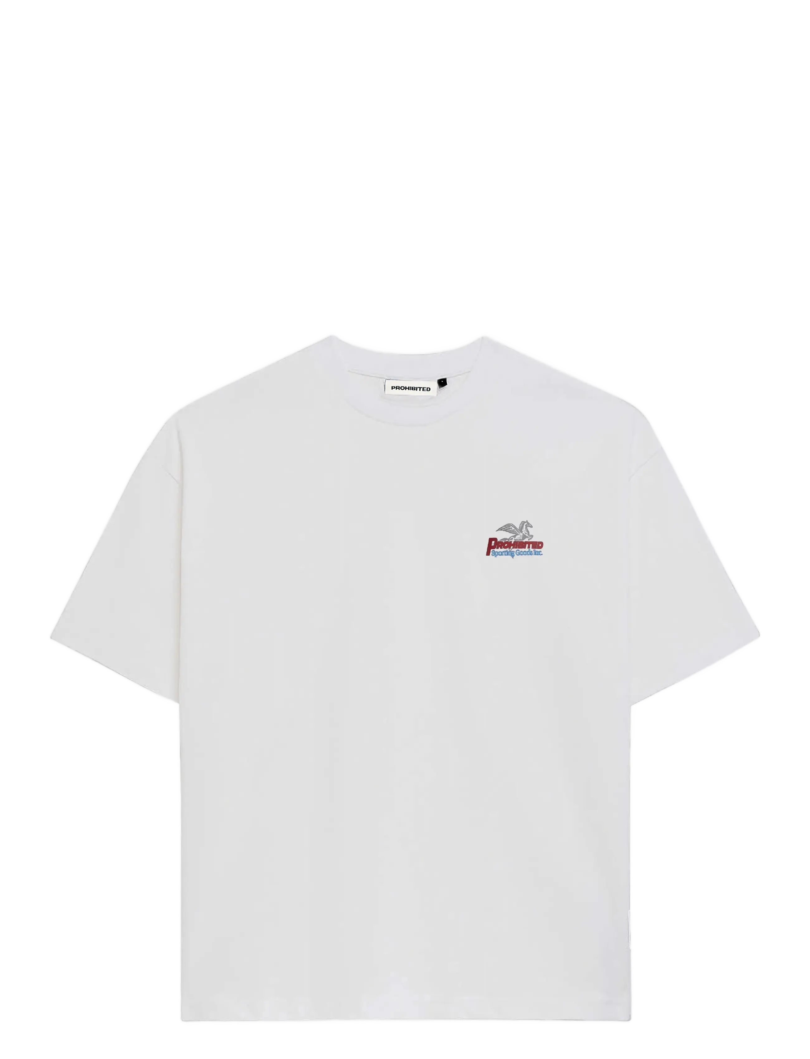 PROHIBITED Showroom Tee Weiß - Mx70 - Damen