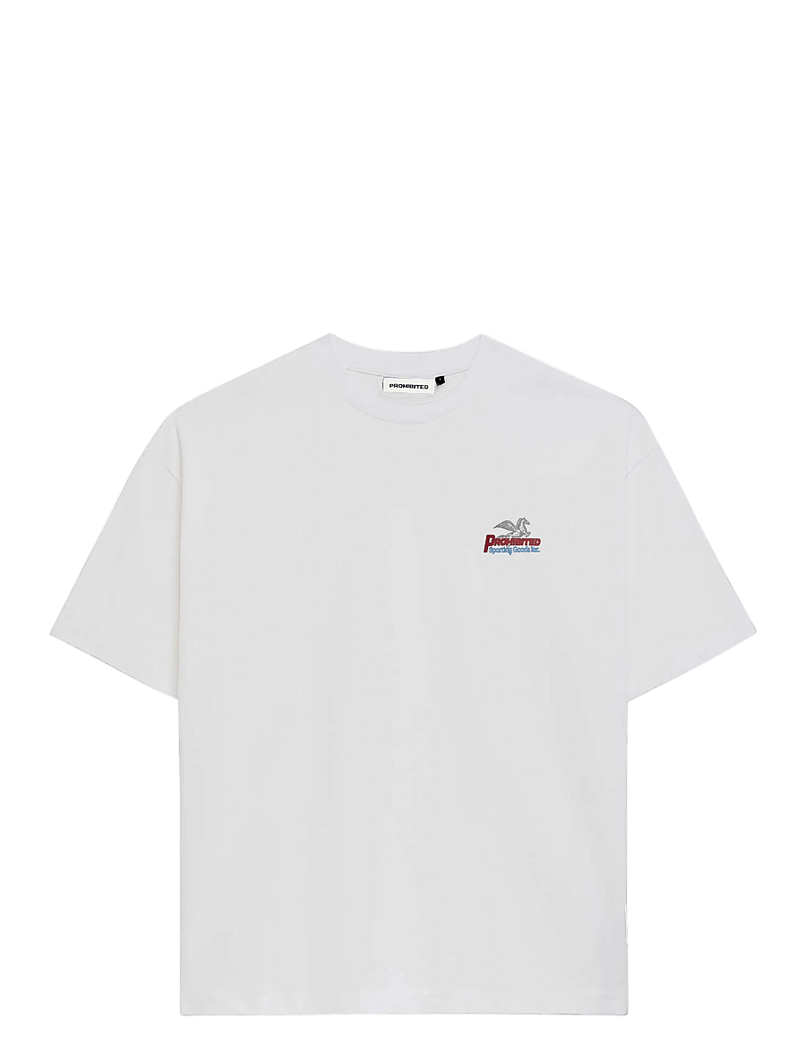 Prohibited - Showroom Tee - kortærmede t-shirts - off-white - 1