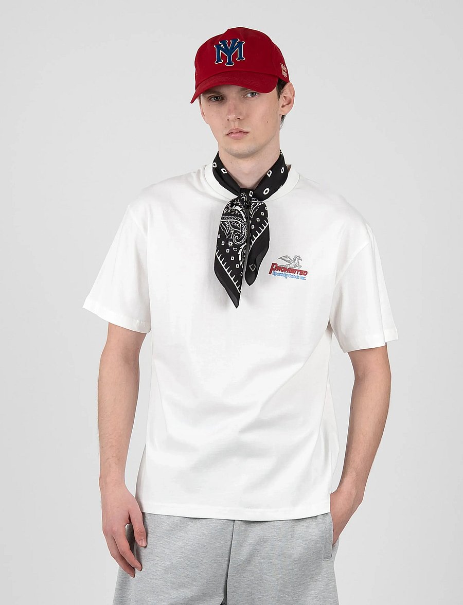Prohibited - Showroom Tee - kortærmede t-shirts - off-white - 2