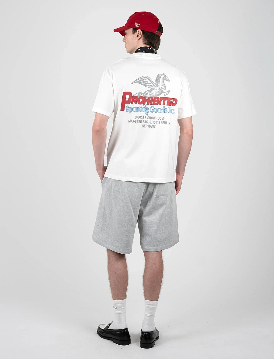 Prohibited - Showroom Tee - kortærmede t-shirts - off-white - 3