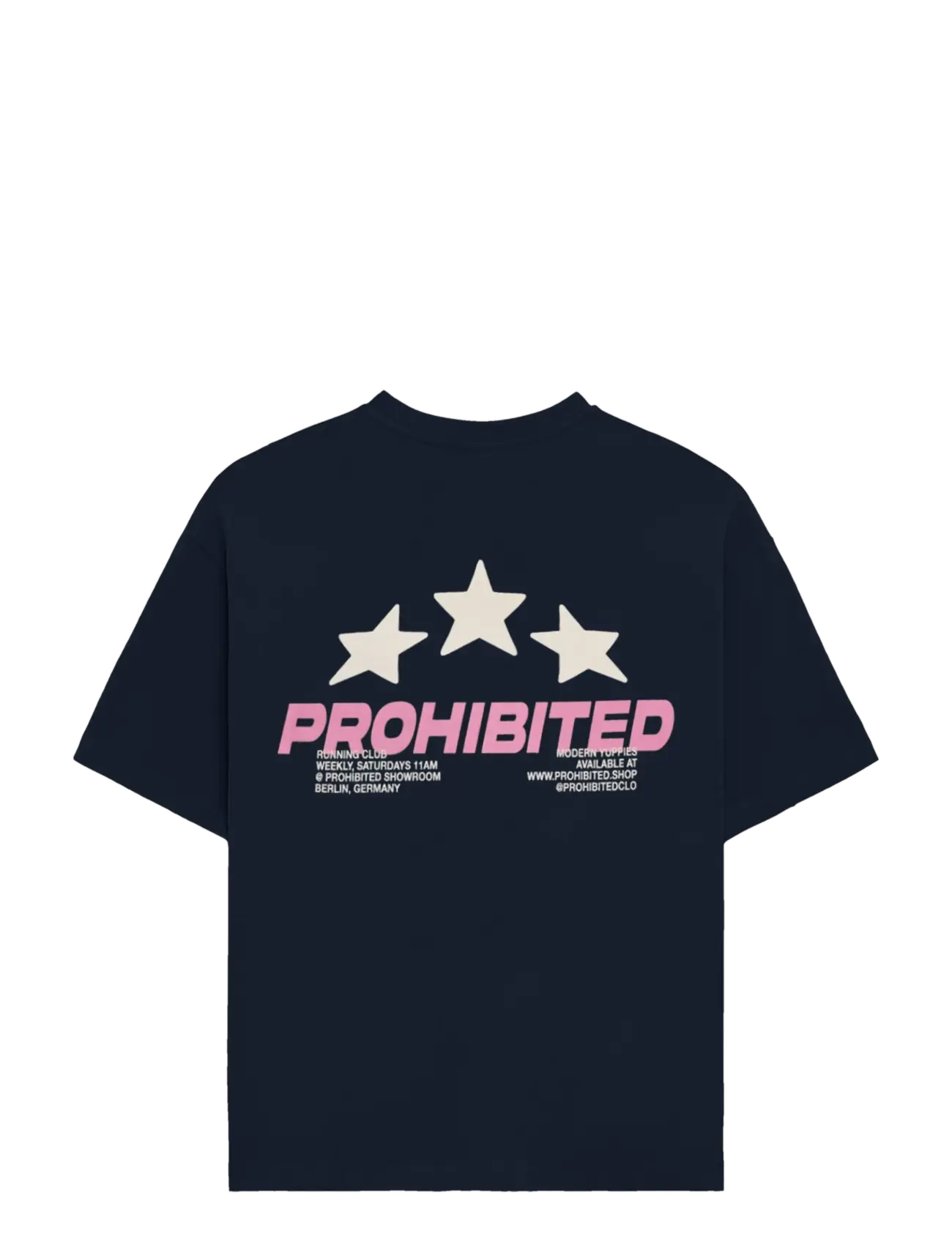 Prohibited - Running Club Tee - deep blue - 1