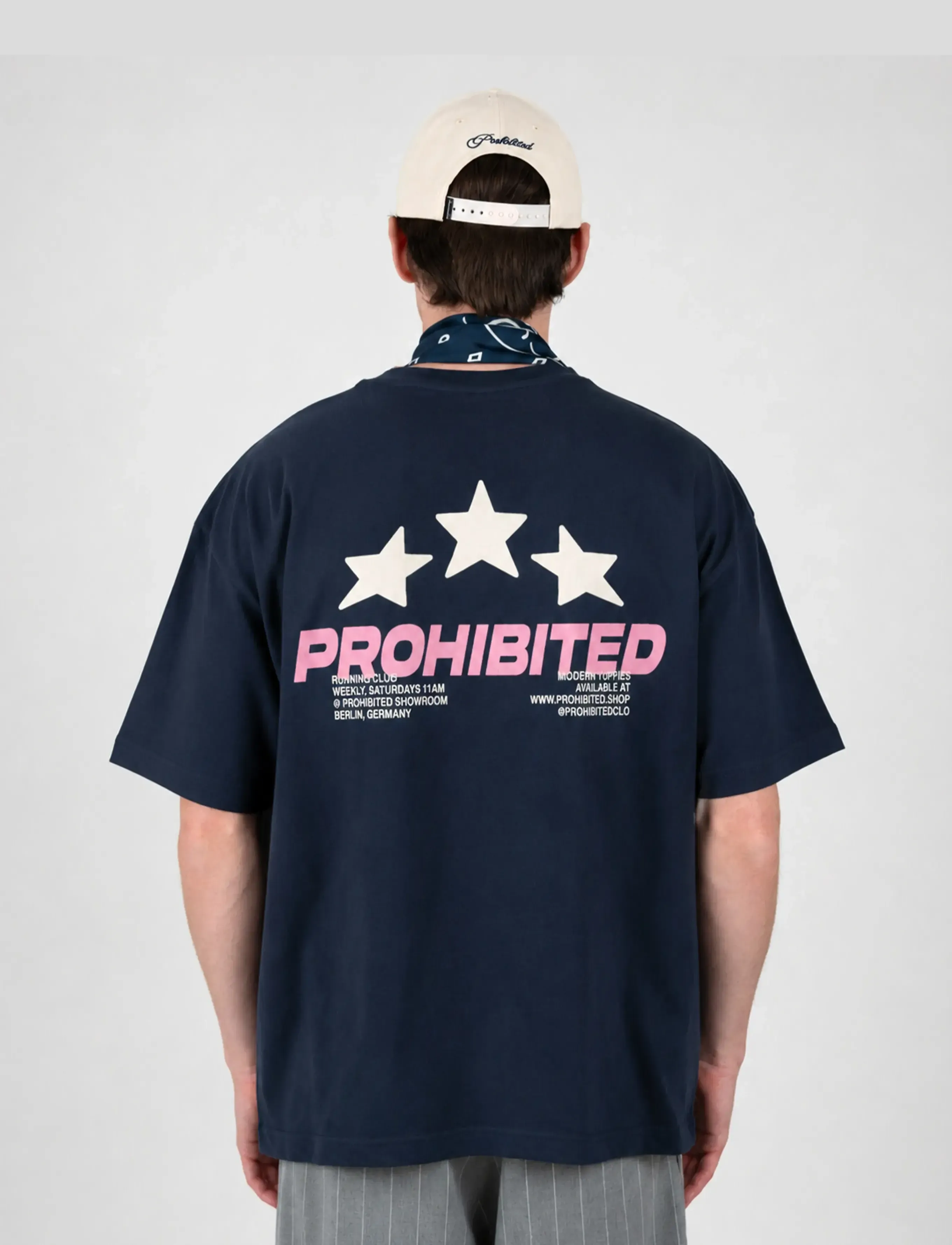 Prohibited - Running Club Tee - deep blue - 2