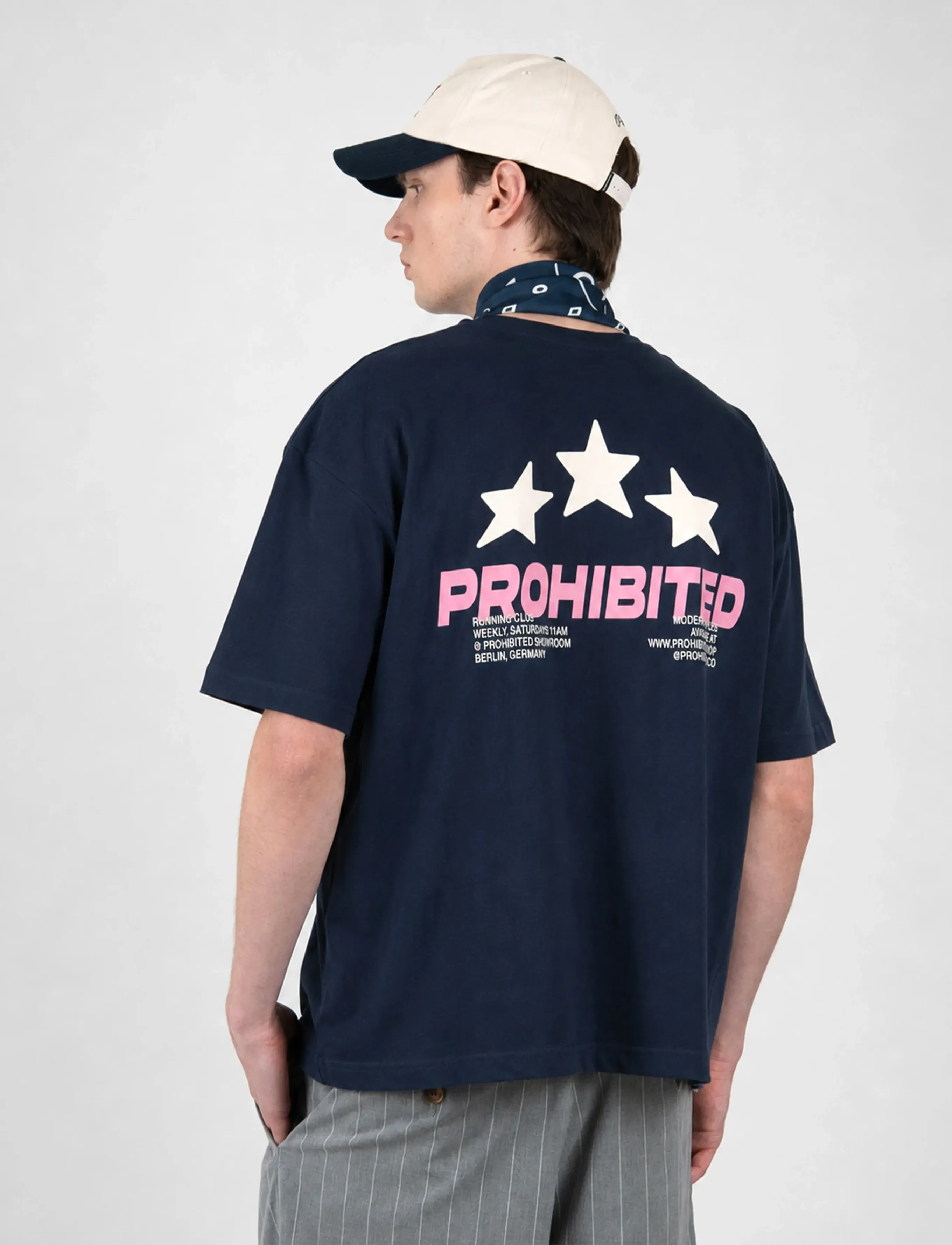 Prohibited - Running Club Tee - deep blue - 5