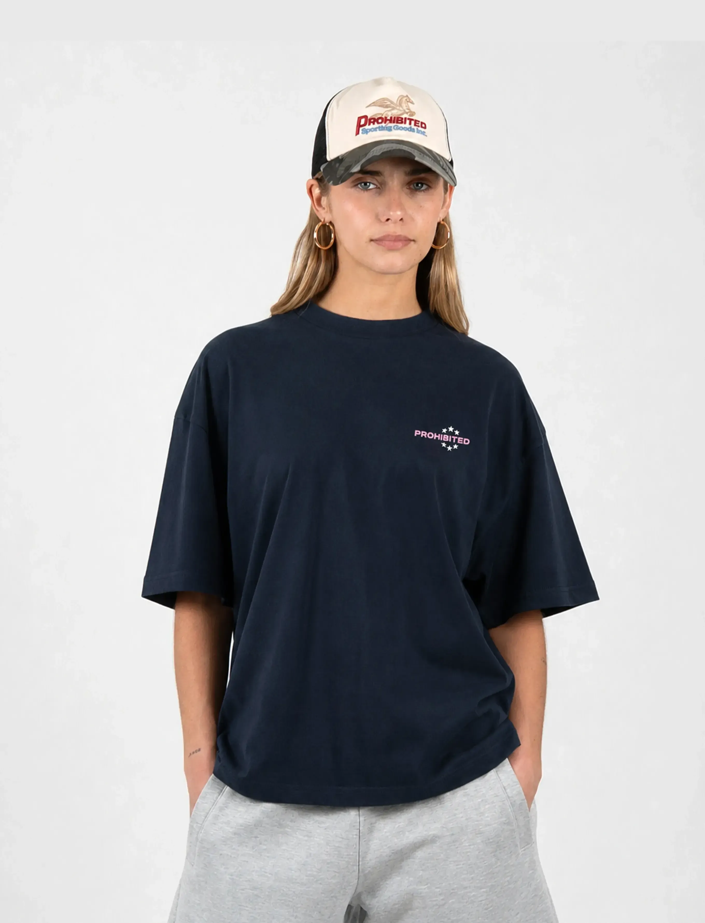 Prohibited Running Club Tee t-shirts med tryck herr – bild 10