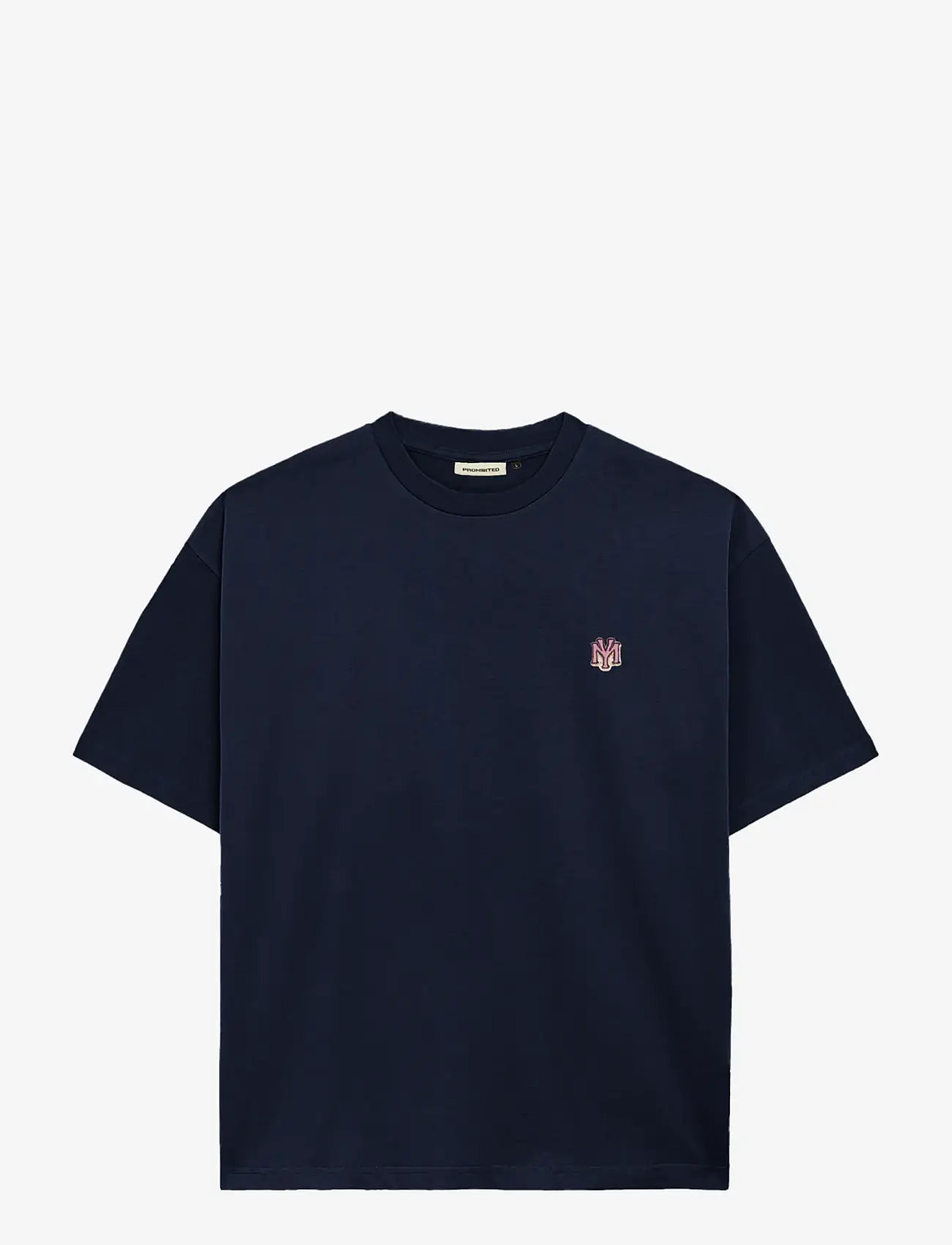 Prohibited - Office Tee - kortærmede t-shirts - deep blue - 1