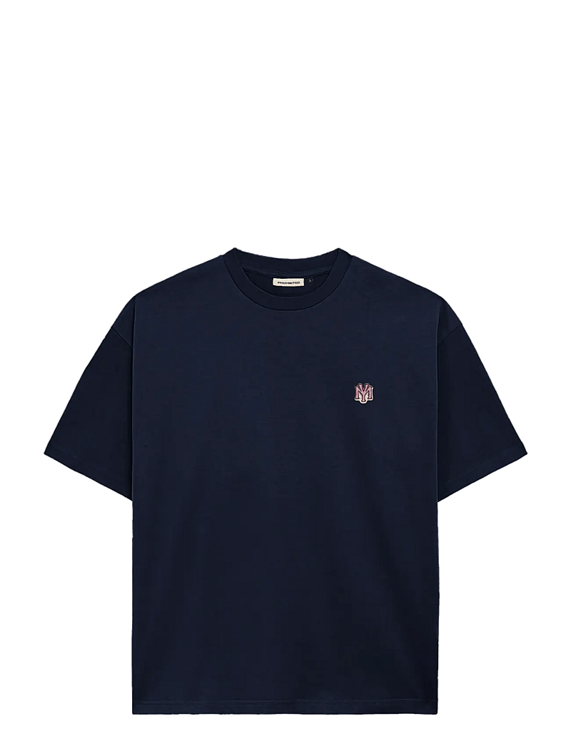 Prohibited - Office Tee - kortærmede t-shirts - deep blue - 1