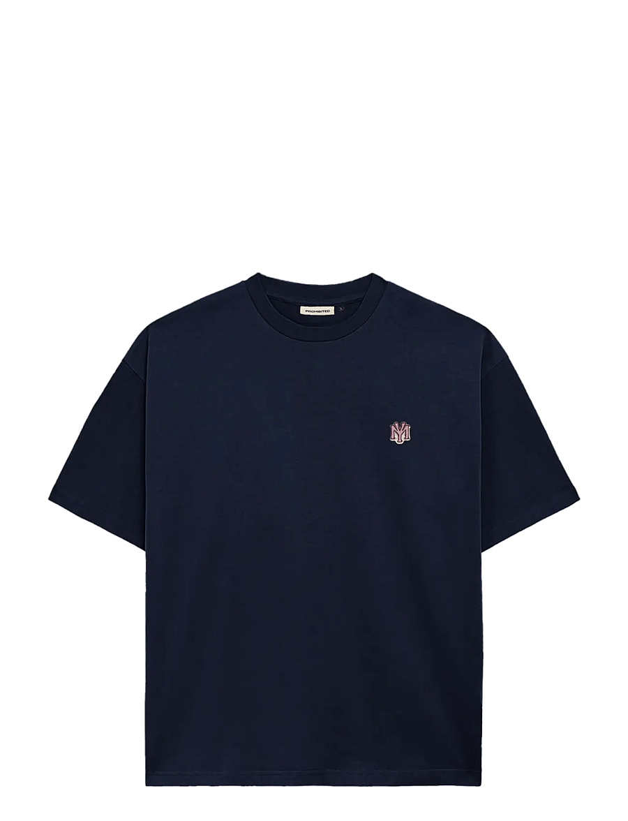 Prohibited - Office Tee - kurzärmelig - deep blue - 1