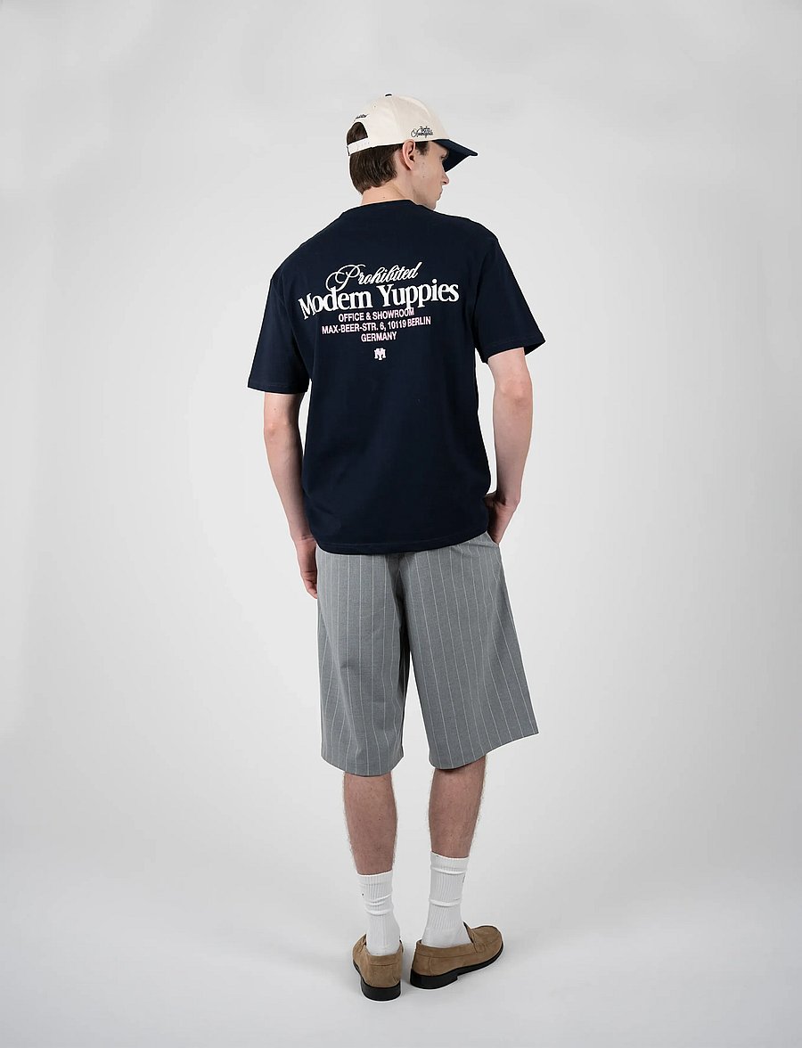 Prohibited - Office Tee - kurzärmelig - deep blue - 4