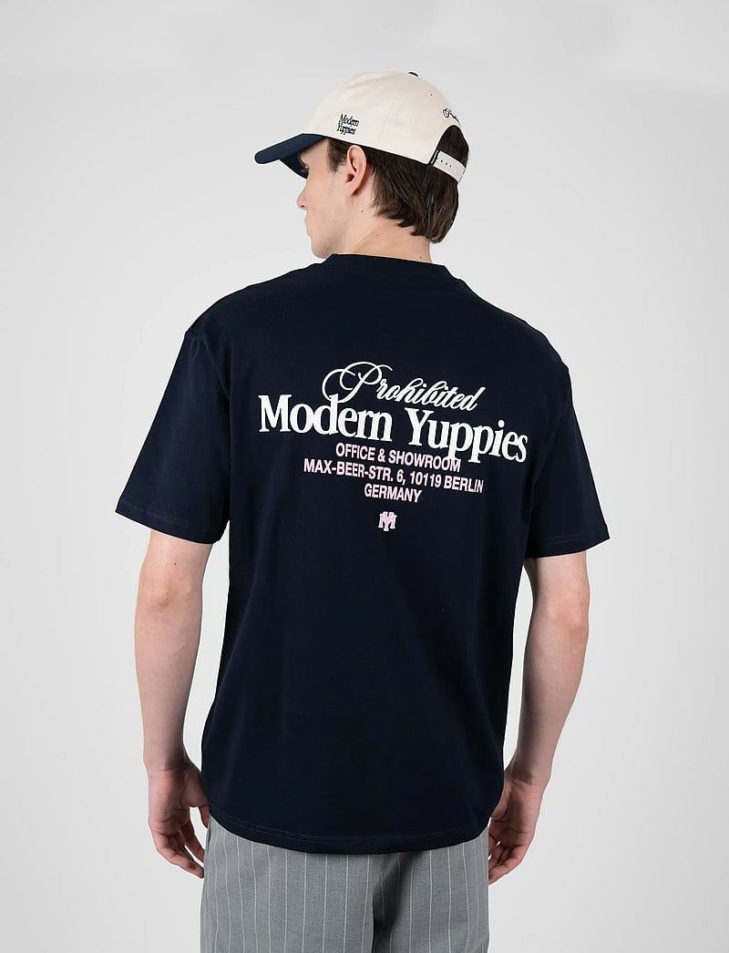 Prohibited - Office Tee - kortærmede t-shirts - deep blue - 5