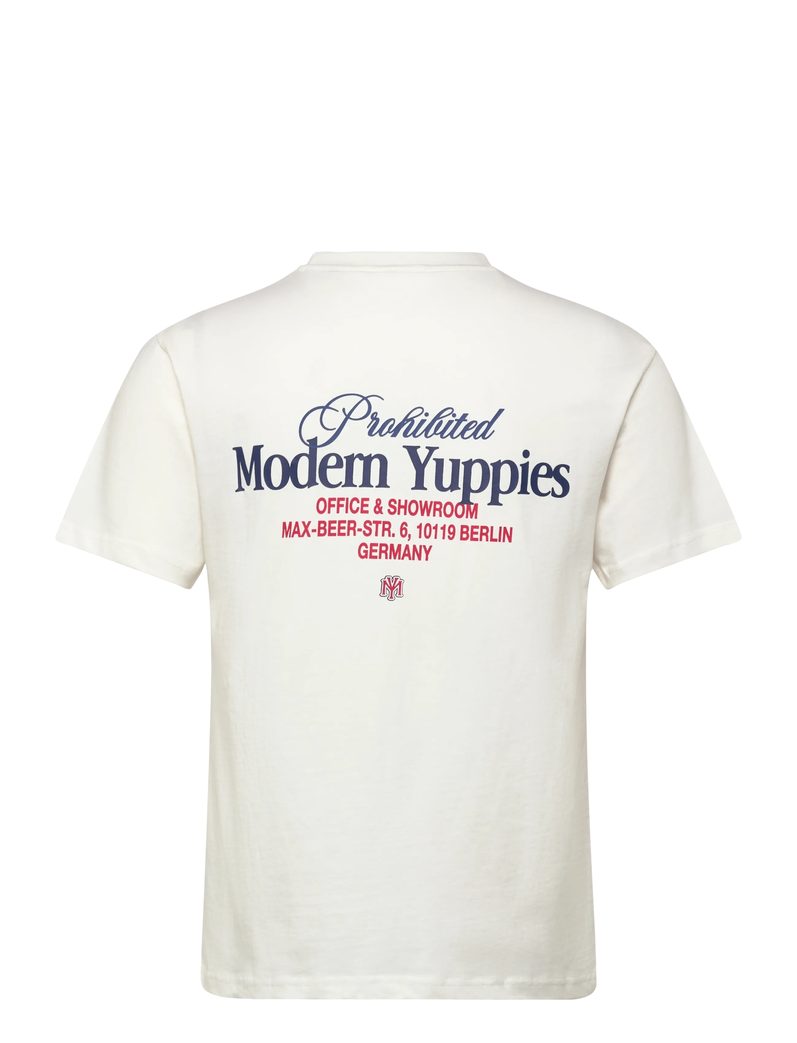 Prohibited - Office Tee - short-sleeved t-shirts - off-white - 2
