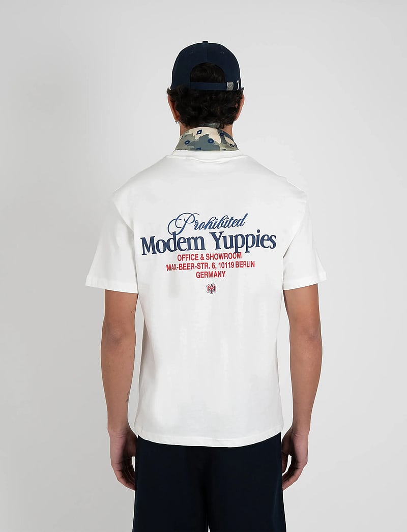 Prohibited - Office Tee - kortærmede t-shirts - off-white - 3