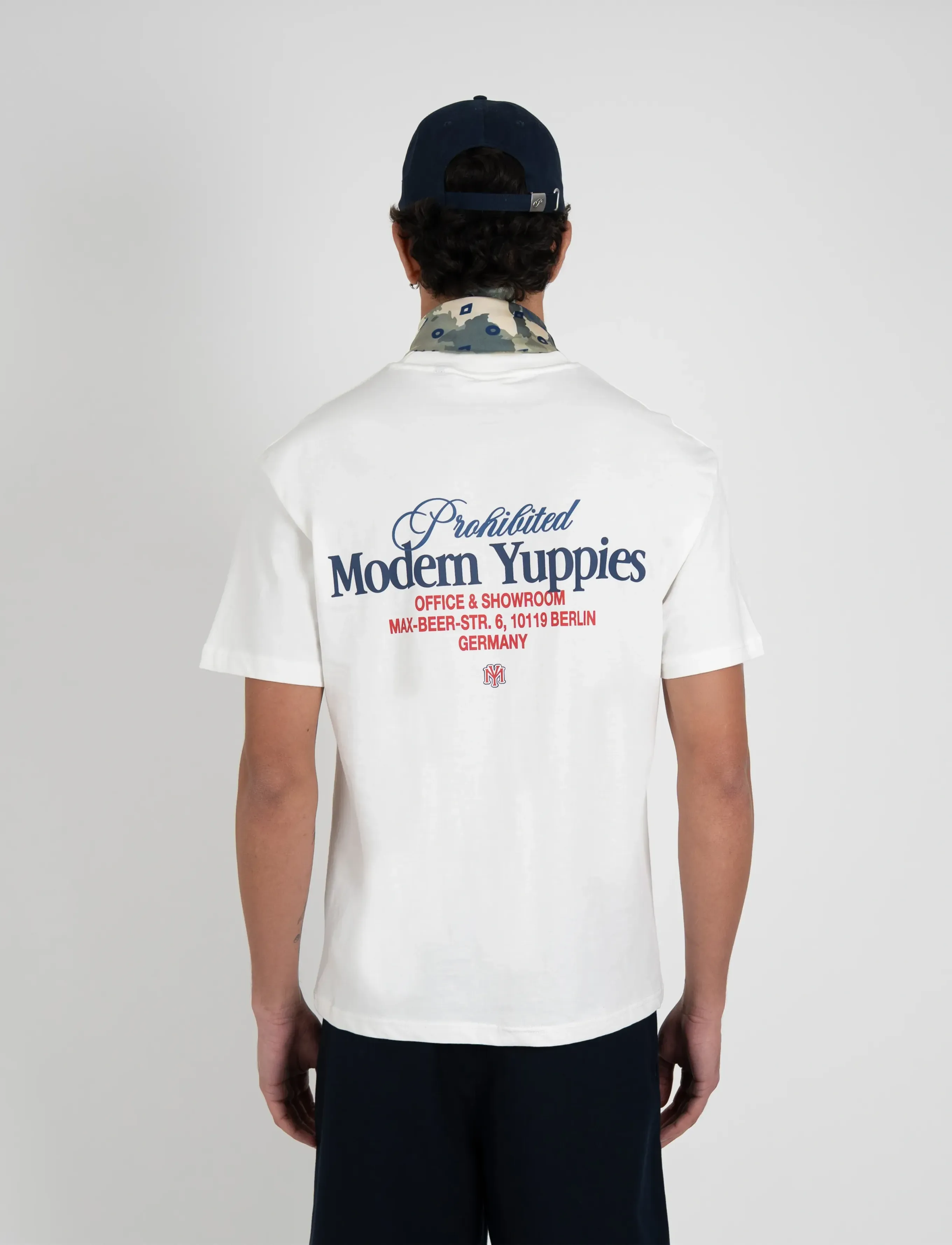 Prohibited - Office Tee - short-sleeved t-shirts - off-white - 3