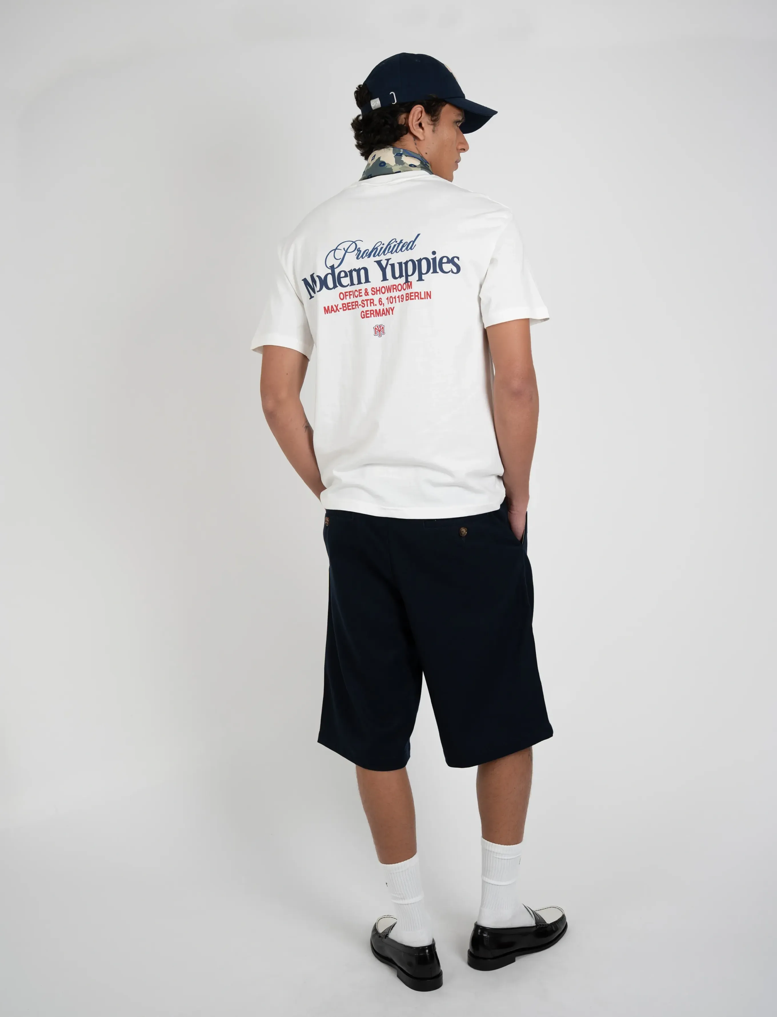Prohibited - Office Tee - short-sleeved t-shirts - off-white - 4