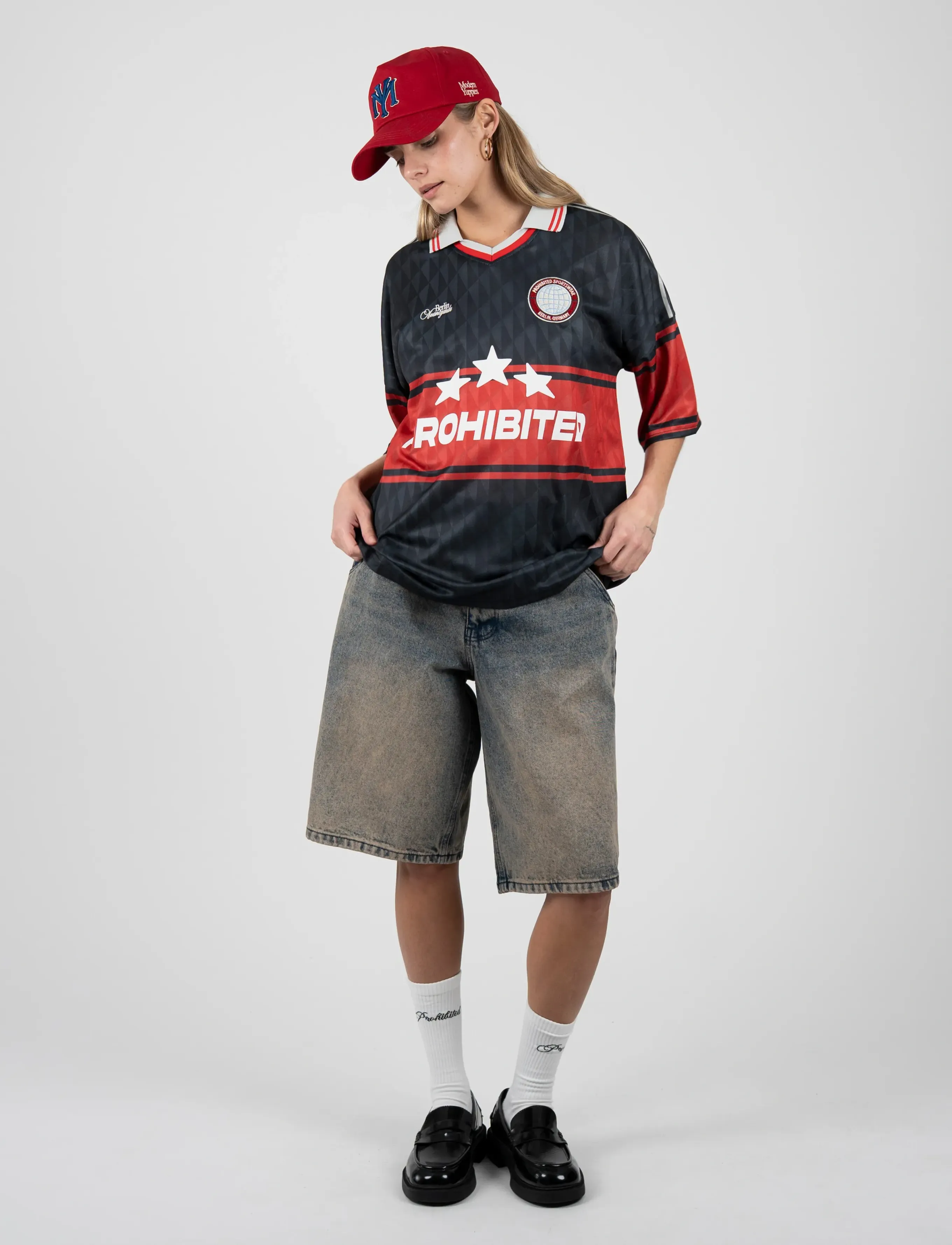 Prohibited Basler Trikot t-shirts med tryck herr – bild 6