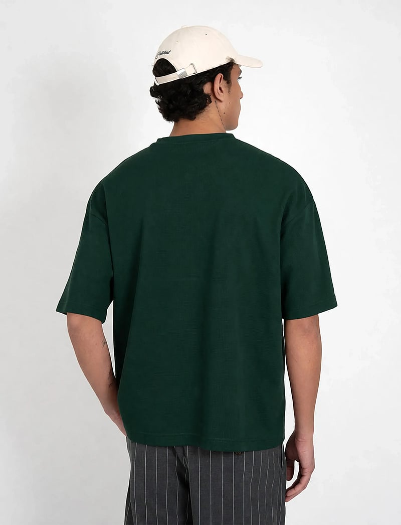 Prohibited - Seaside Waffle Tee - kurzärmelig - green - 2