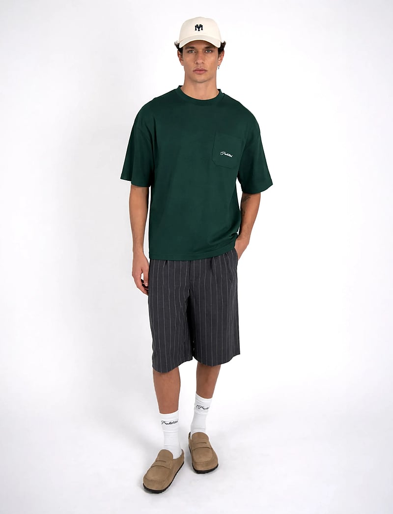 Prohibited - Seaside Waffle Tee - kurzärmelig - green - 3