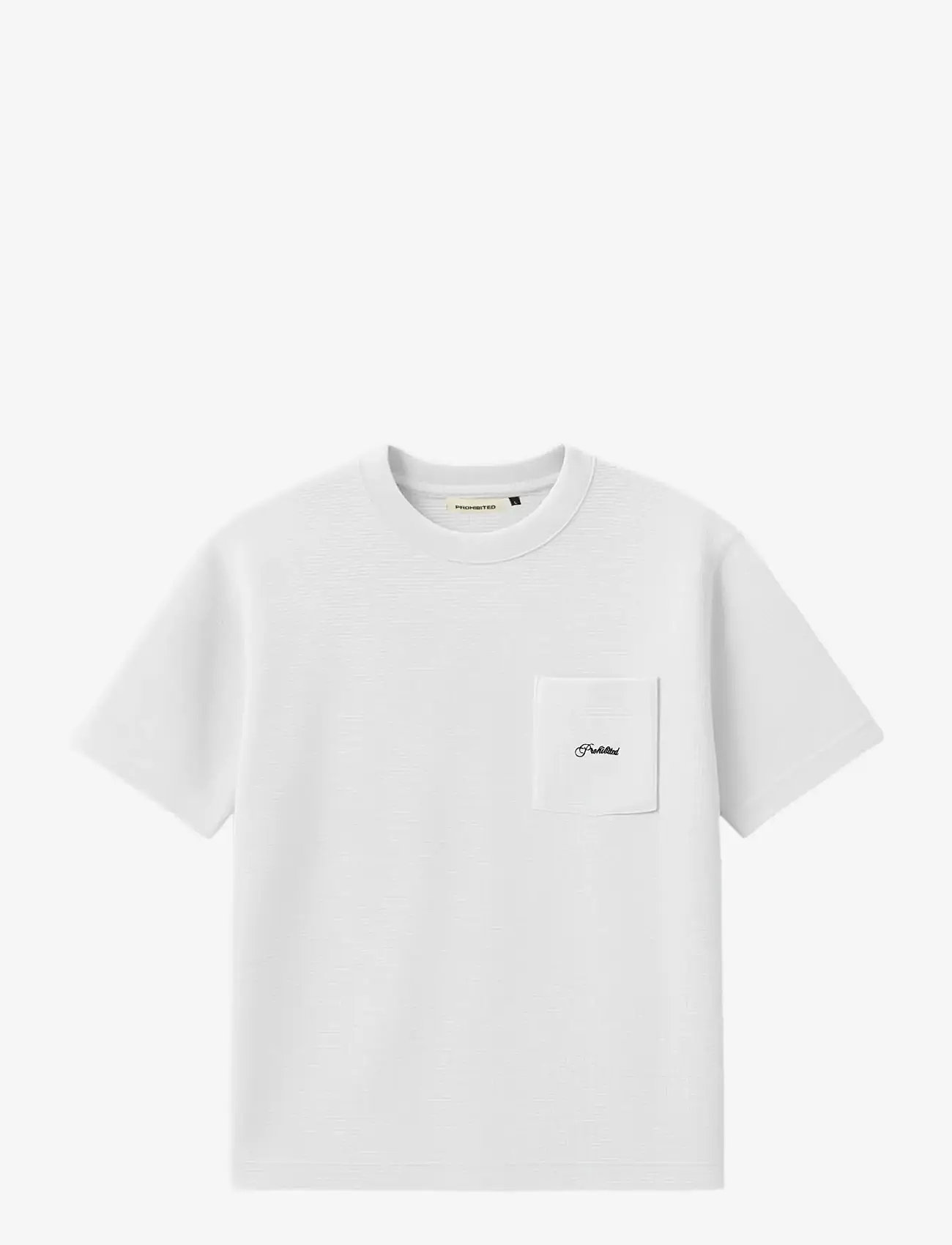 Prohibited - Seaside Waffle Tee - kurzärmelig - off-white - 1
