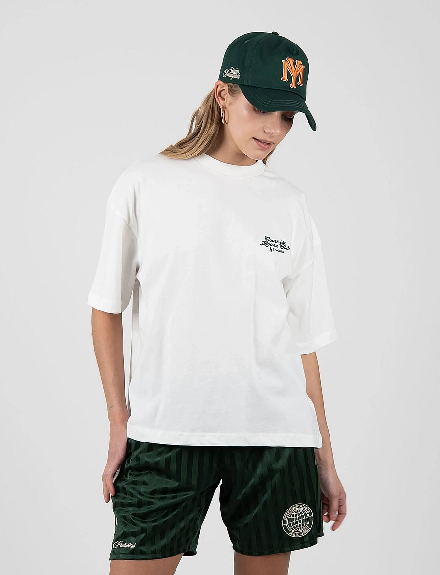 Prohibited - Coffee and Bagel Tee - kortermede t-skjorter - off-white - 5