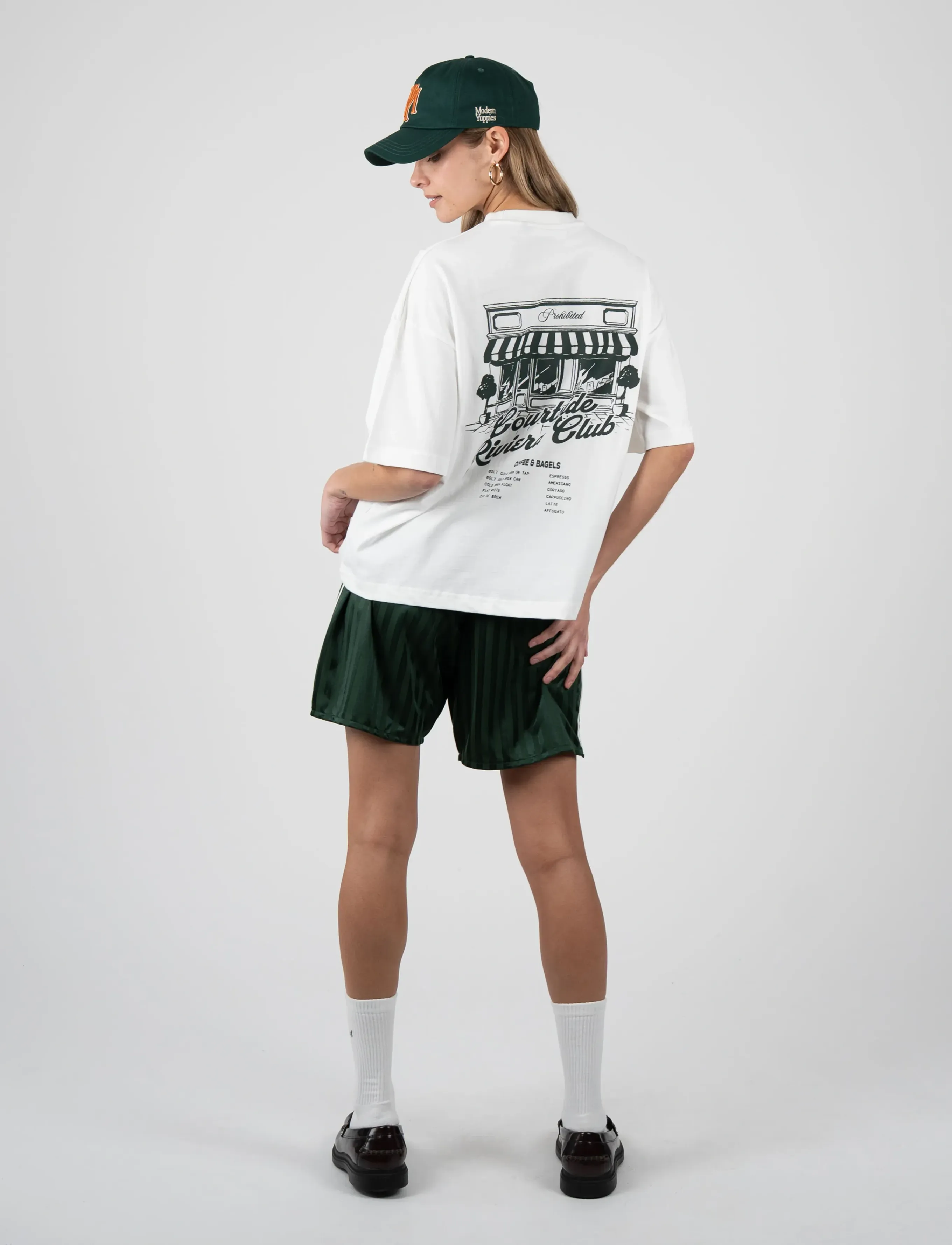 Prohibited Coffee And Bagel Tee t-shirts med tryck herr – bild 8