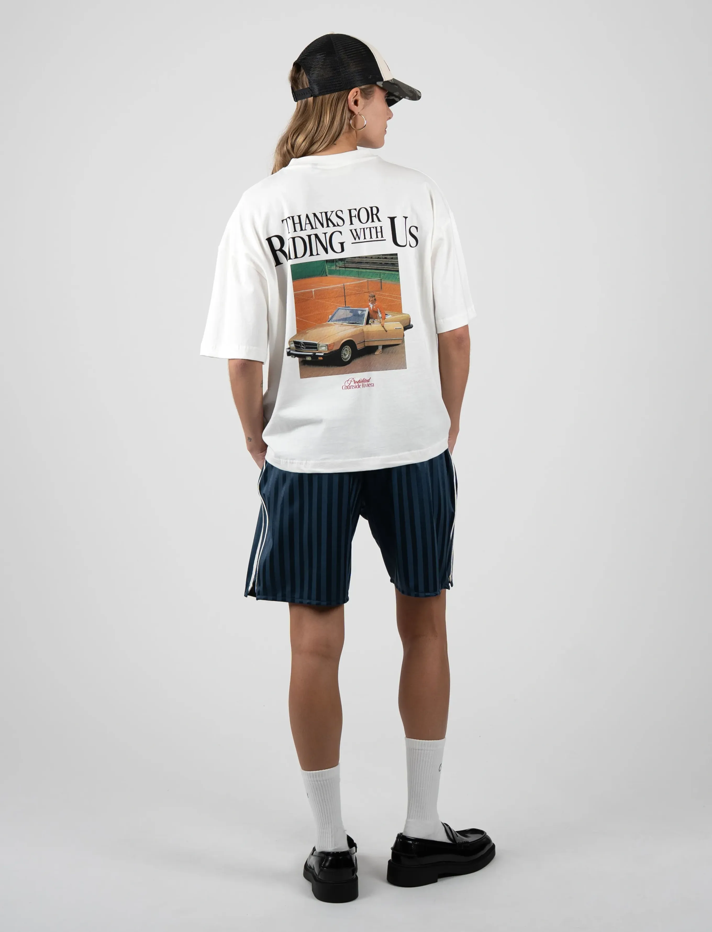 Prohibited Courtside Riviera Tee t-shirts med tryck herr – bild 7