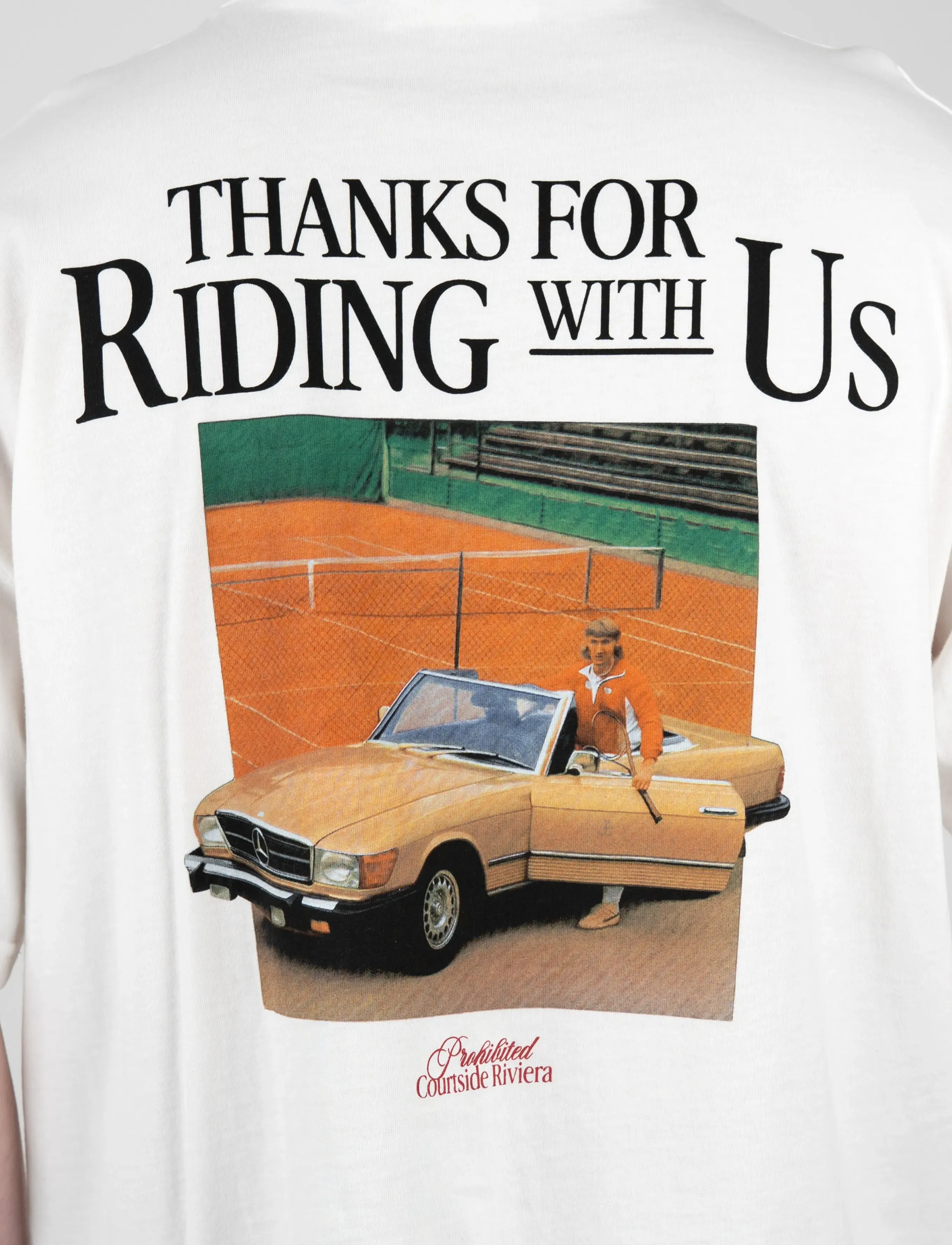 Prohibited Courtside Riviera Tee t-shirts med tryck herr – bild 9