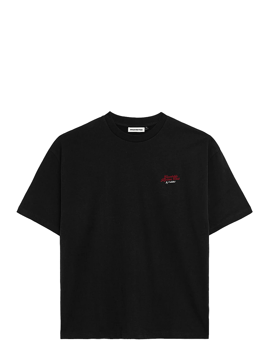 Prohibited - Athletic & Health Club Tee - kurzärmelige t-shirts - black - 1