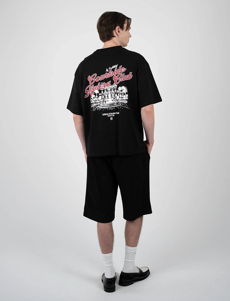Prohibited - Athletic & Health Club Tee - kurzärmelige t-shirts - black - 0