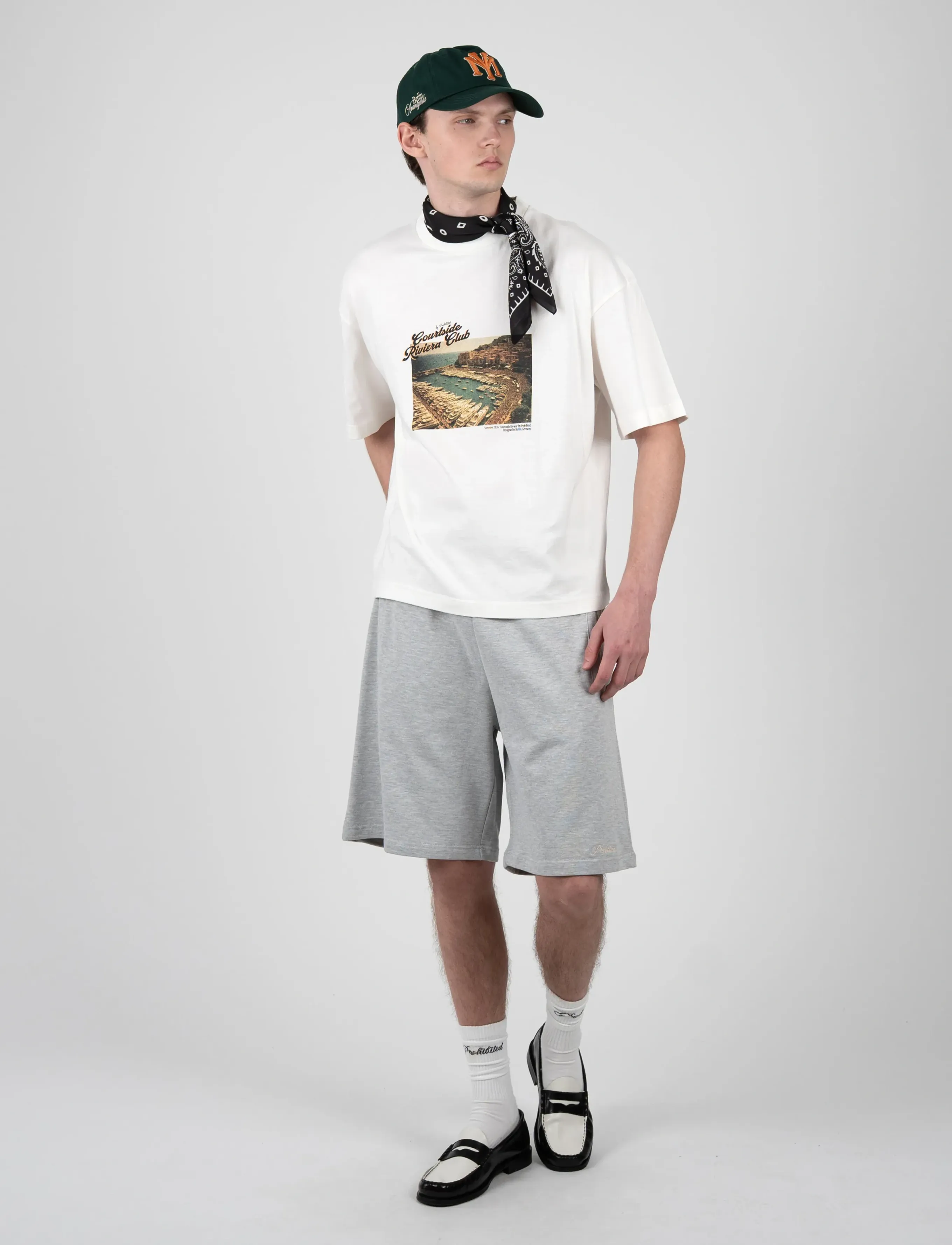 Prohibited - Champagne Courtside Tee - off-white - 3
