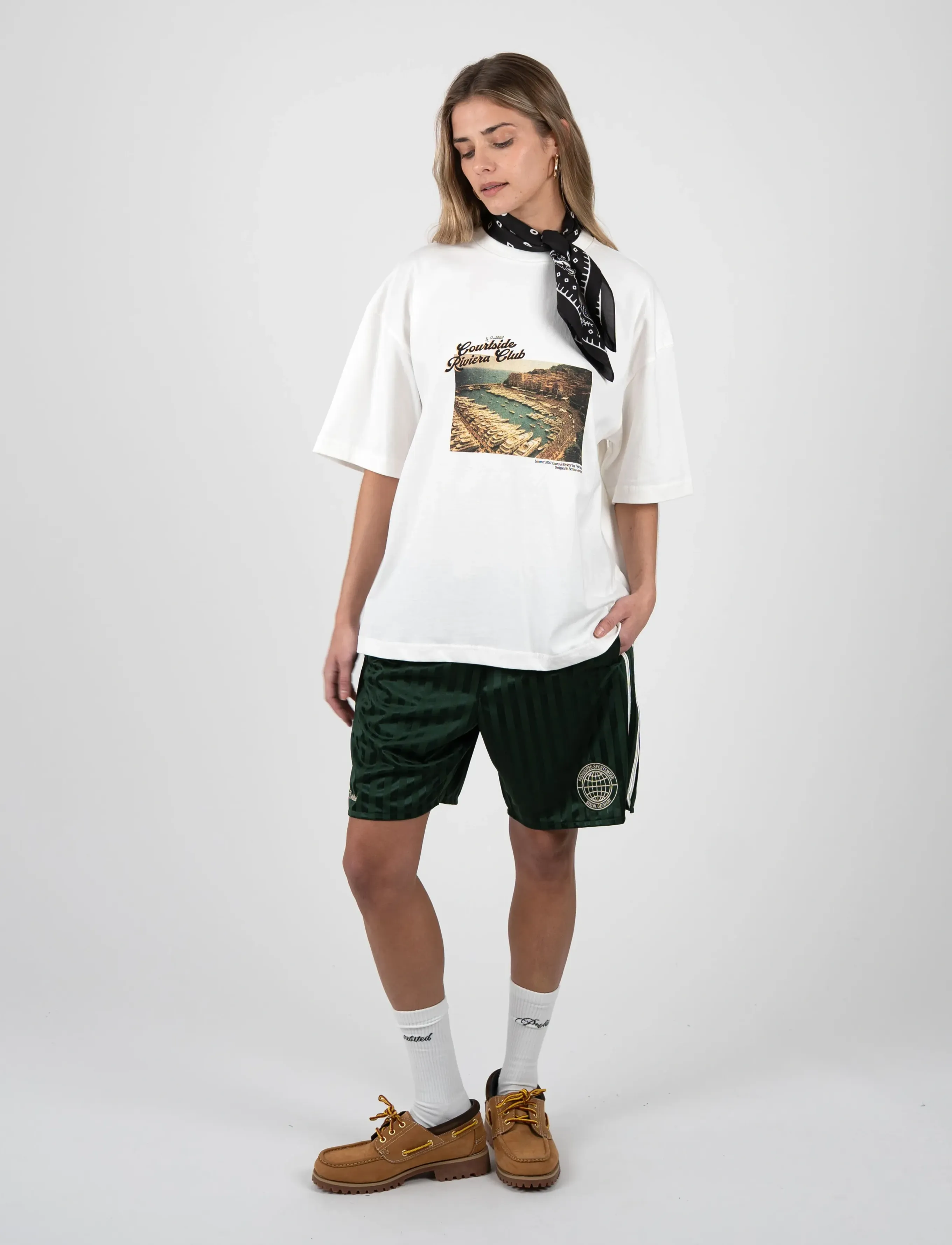 Prohibited Champagne Courtside Tee t-shirts med tryck herr – bild 5