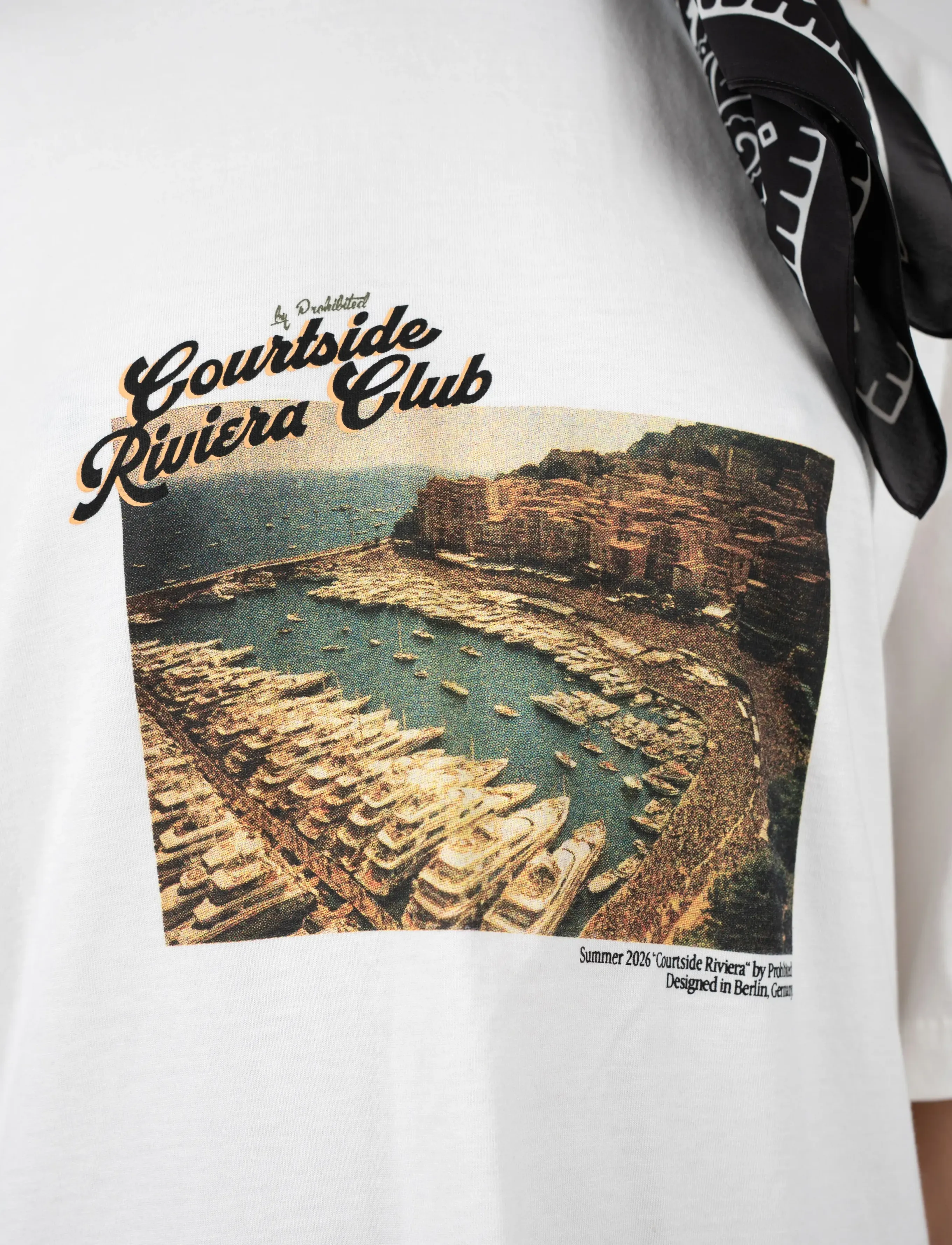 Prohibited Champagne Courtside Tee t-shirts med tryck herr – bild 9