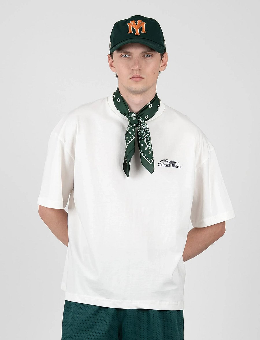 Prohibited - Riviera Hotel Tee - langærmede t-shirts - off-white - 0