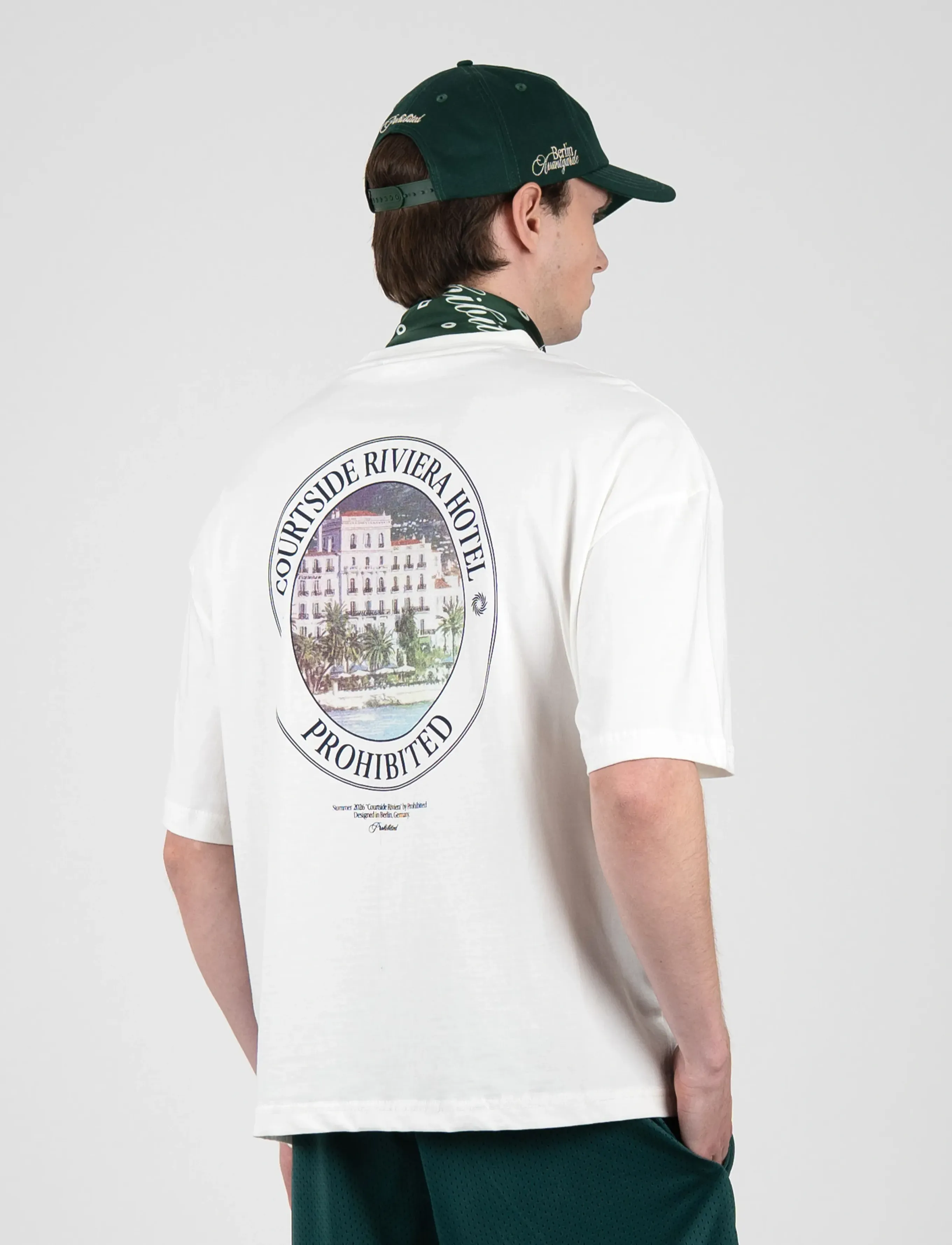 Prohibited - Riviera Hotel Tee - die niedrigsten preise - off-white - 4