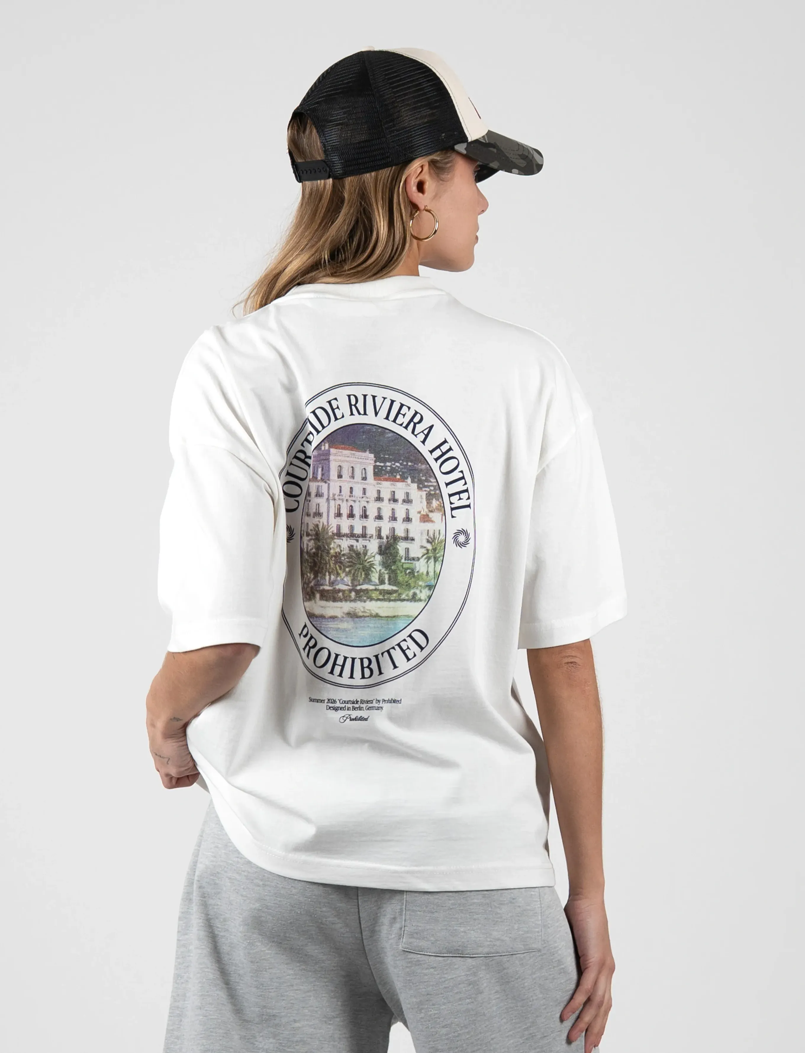 Prohibited Riviera Hotel Tee t-shirts herr – bild 5