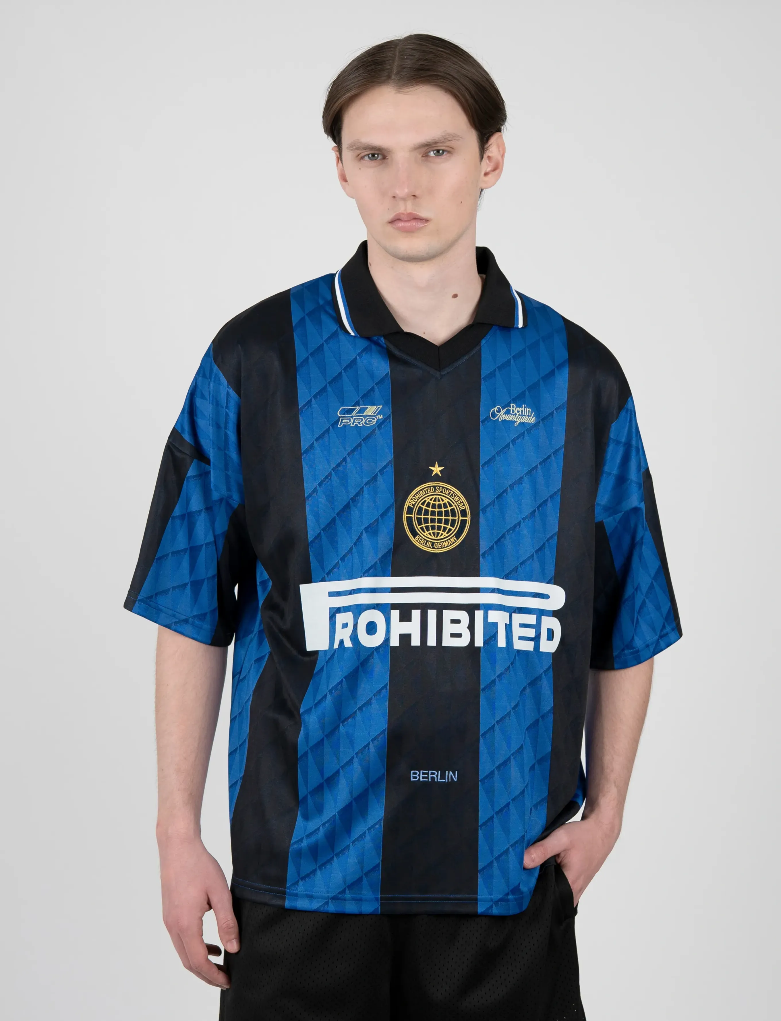 Prohibited Adriano Trikot - Polo Shirts - BLUE / blue