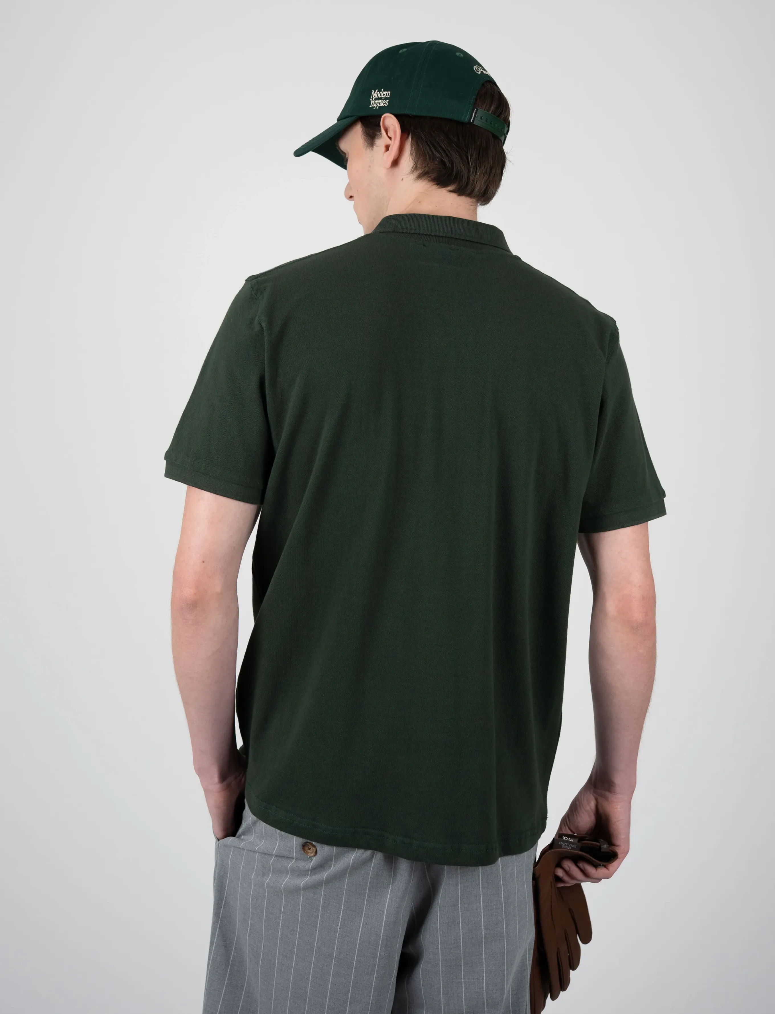 Prohibited - Hampton Polo - knitted polos - green - 3