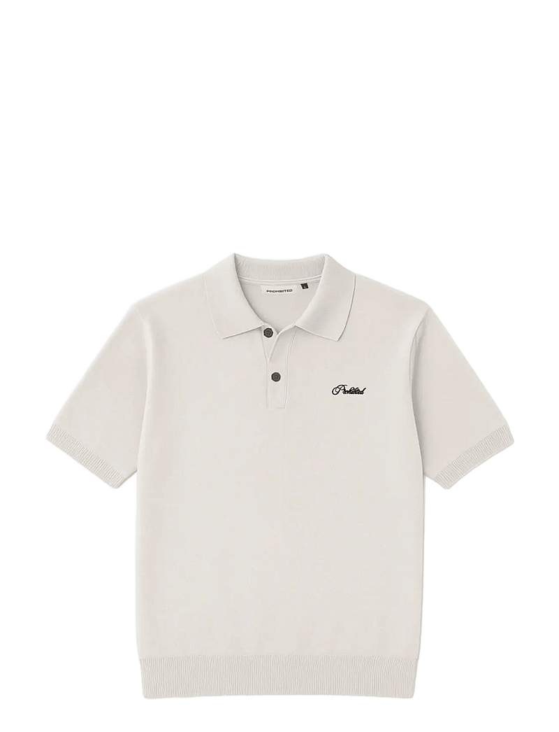 Prohibited - Hampton Polo - gestrickte polohemden - off-white - 1